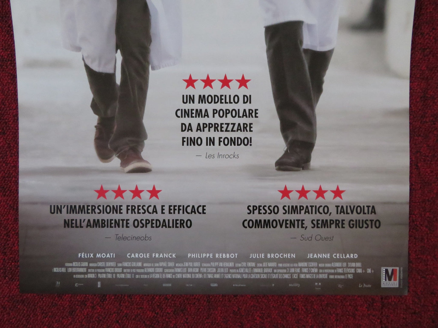 IPPOCRATE ITALIAN LOCANDINA POSTER VINCENT LACOSTE JACQUES GAMBLIN 2014 Rendezvous Cinema Movie posters