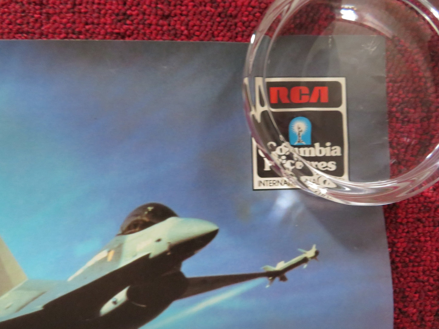 IRON EAGLE VHS VIDEO POSTER JASON GEDRICK LOUIS GOSSETT, JR. 1986 Rendezvous Cinema Movie posters