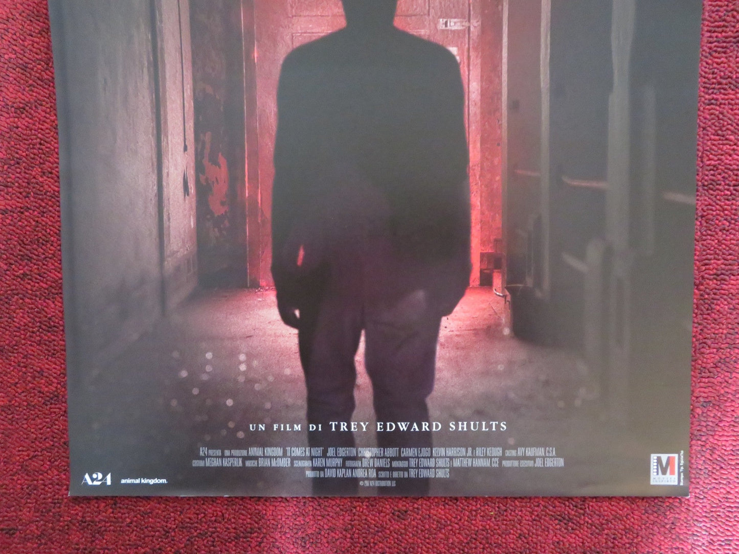 IT COMES AT NIGHT ITALIAN LOCANDINA POSTER JOEL EDGERTON CHRISTOPHER ABBOTT 2017 Rendezvous Cinema Movie posters