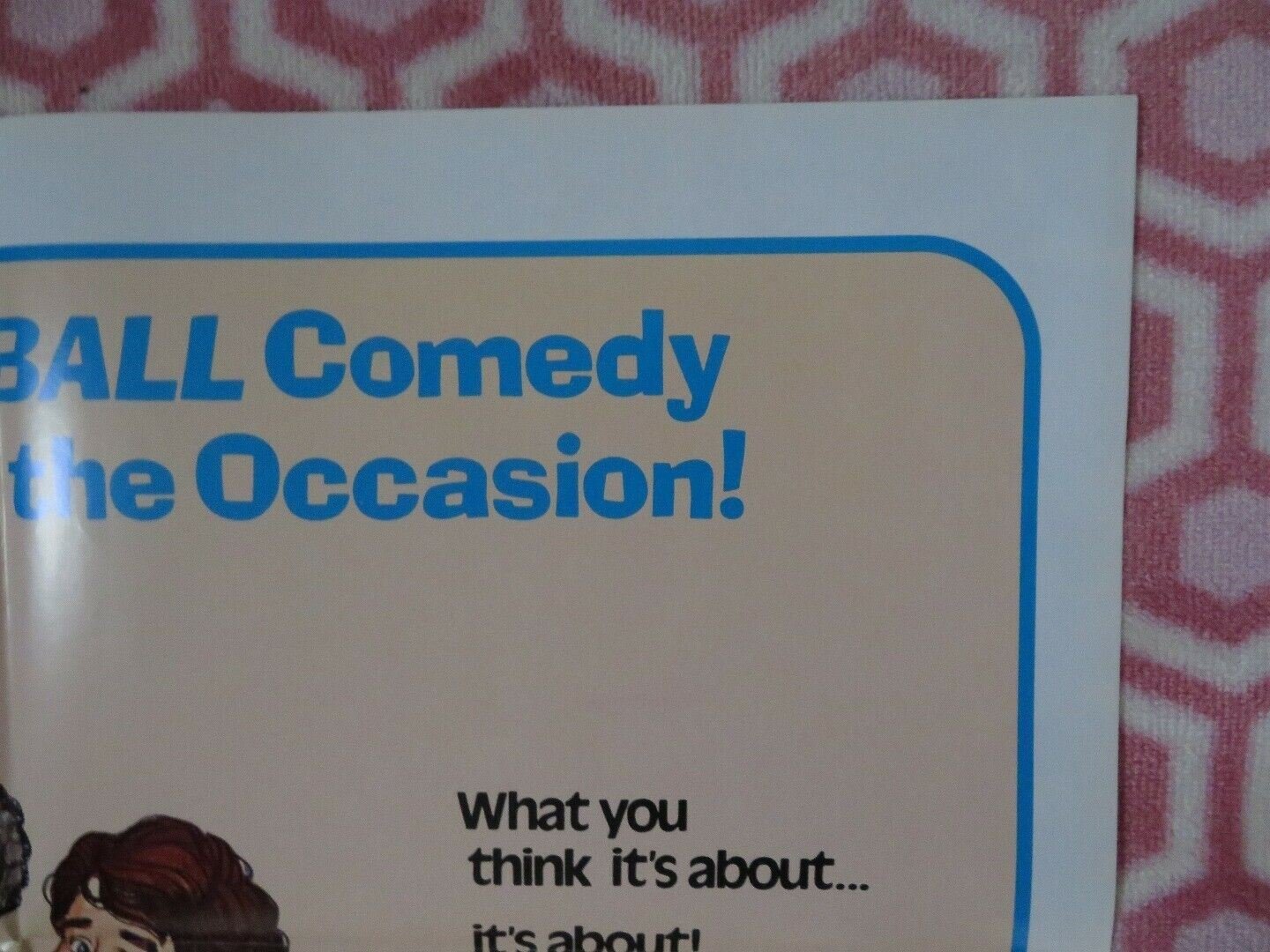 IT'S NOT THE SIZE THAT COUNTS US ONE SHEET POSTER ELKE SOMMERS 1982 Rendezvous Cinema Movie posters