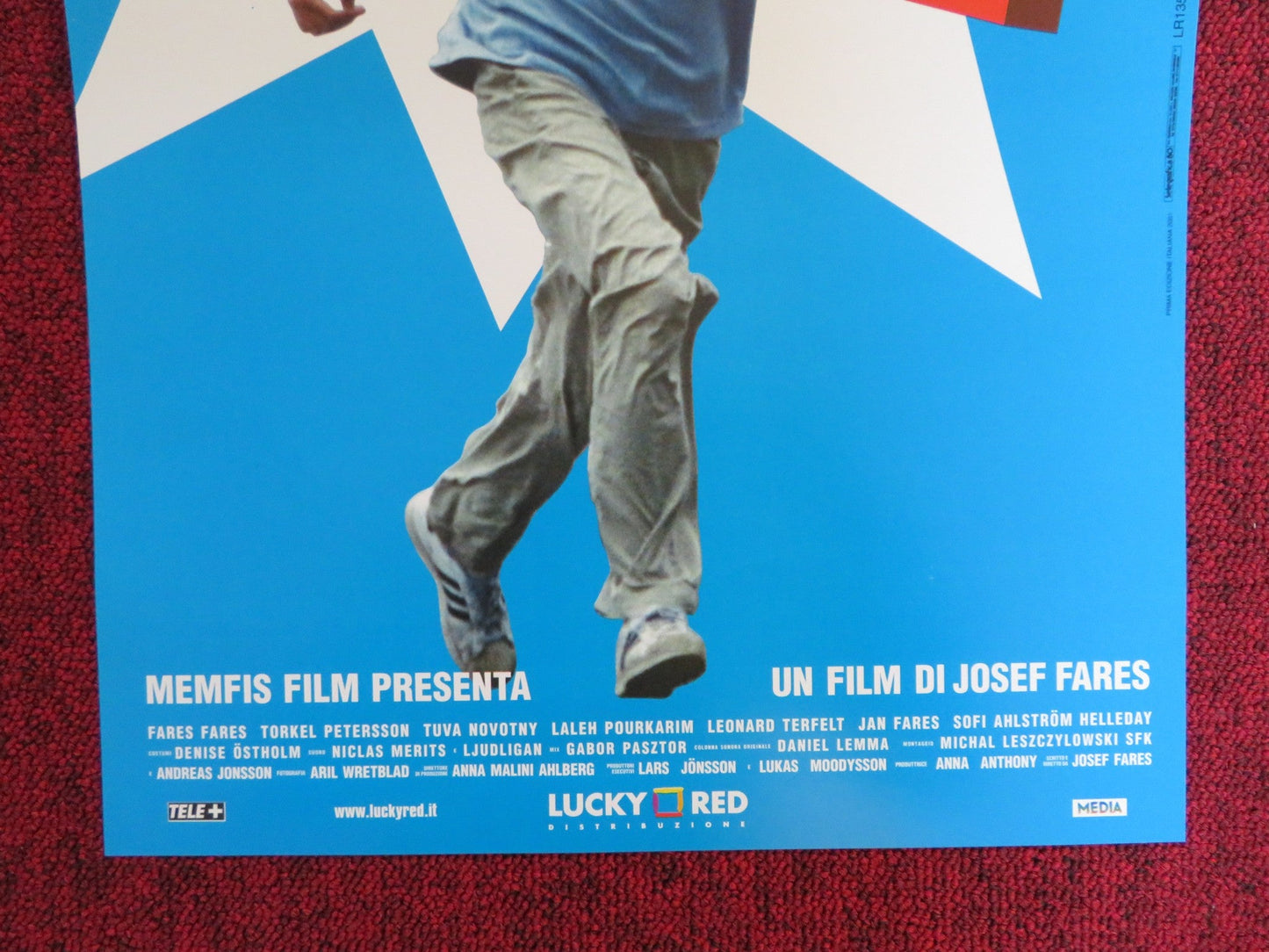 JALLA ! JALLA ! ITALIAN LOCANDINA POSTER FARES FARES TORKEL PETERSSON 2000 Rendezvous Cinema Movie posters