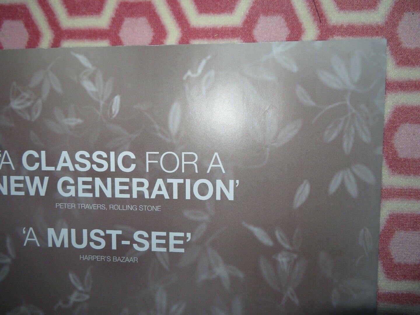 JANE EYRE QUAD (30"x 40") ROLLED POSTER MIA WASIKOWKA MICHAEL FASSBENDER 2011 Rendezvous Cinema Movie posters