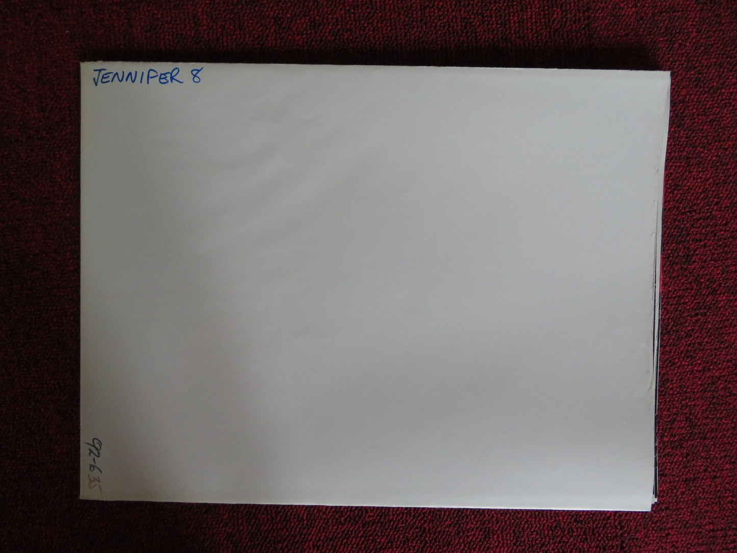 JENNIFER 8 FOLDED US ONE SHEET POSTER ANDY GARCIA UMA THURMAN 1992 Rendezvous Cinema Movie posters