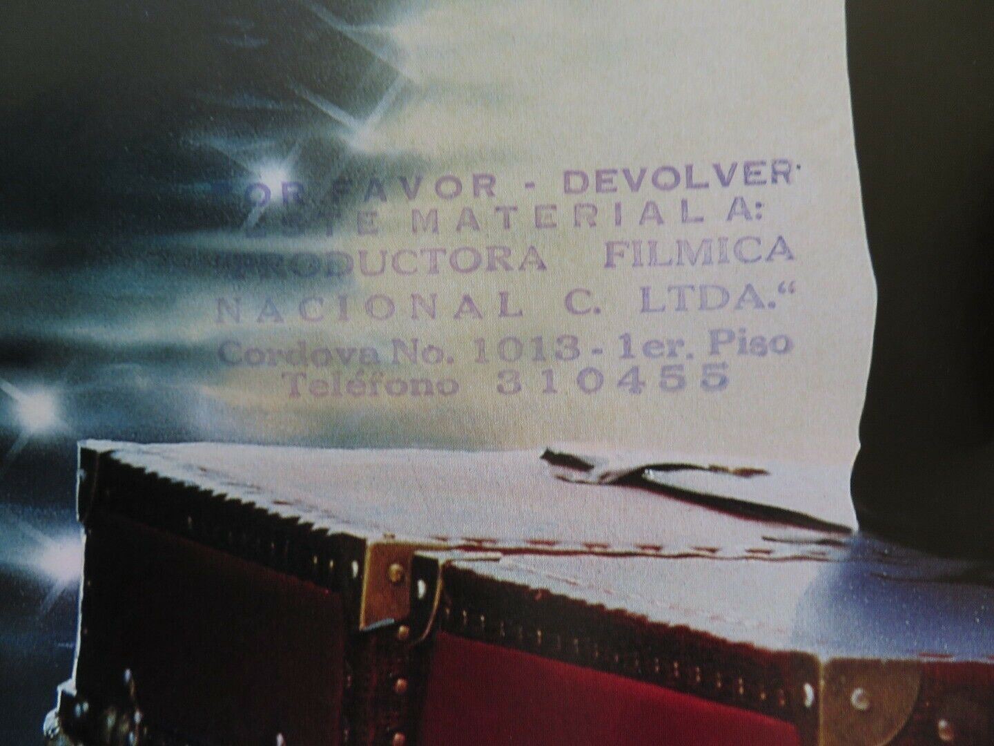 JOE VERSUS THE VOLCANO SPANISH ONE SHEET FOLDED POSTER TOM HANKS MEG RYAN 1990 - Rendezvous Cinema