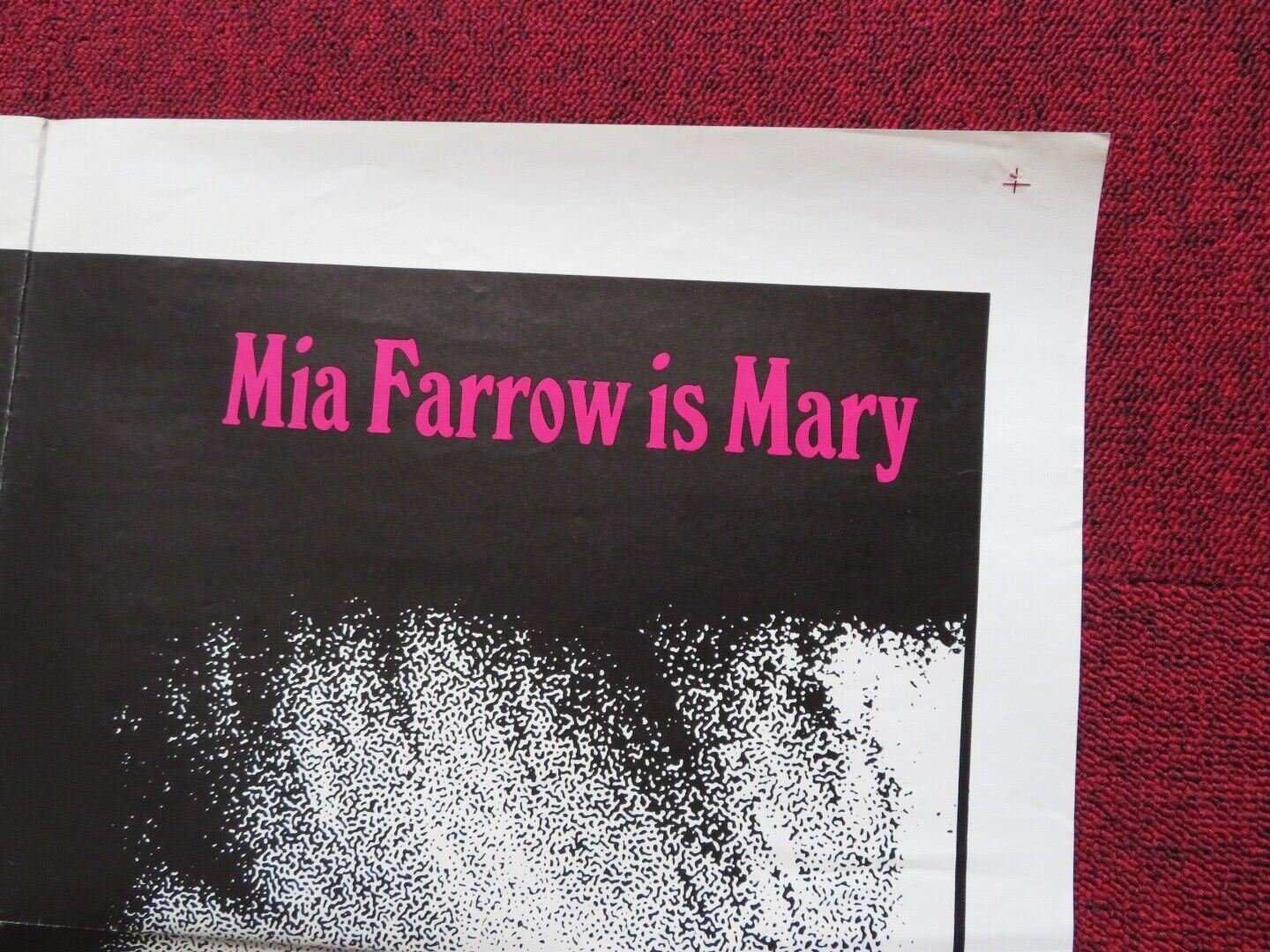 JOHN AND MARY FOLDED US ONE SHEET POSTER DUSTIN HOFFMAN MIA FARROW 1969 Movie posters