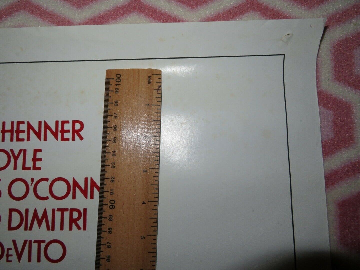 JOHNNY DANGEROUSLY US ONE SHEET ROLLED POSTER MICHAEL KEATON 1984 Movie posters