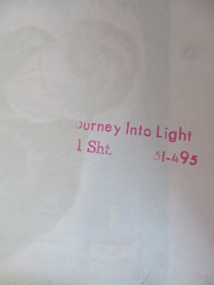 JOURNEY INTO LIGHT FOLDED US ONE SHEET POSTER STERLING HAYDEN 1951 - Rendezvous Cinema