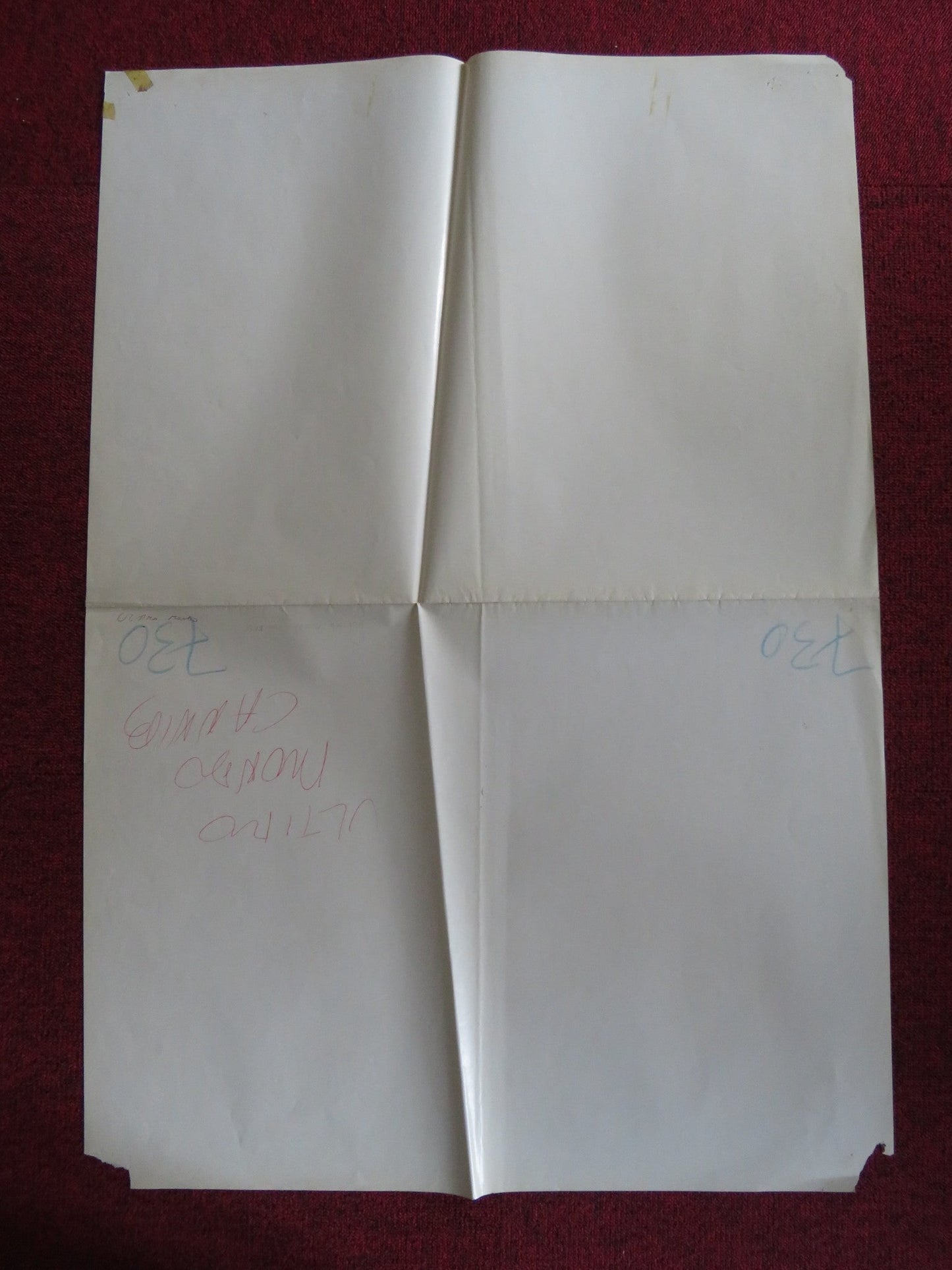 JUNGLE HOLOCAUST - B ITALIAN FOGLIO POSTER RUGGERO DEADATO (D) M. FOSCHI 1977 Rendezvous Cinema Movie posters