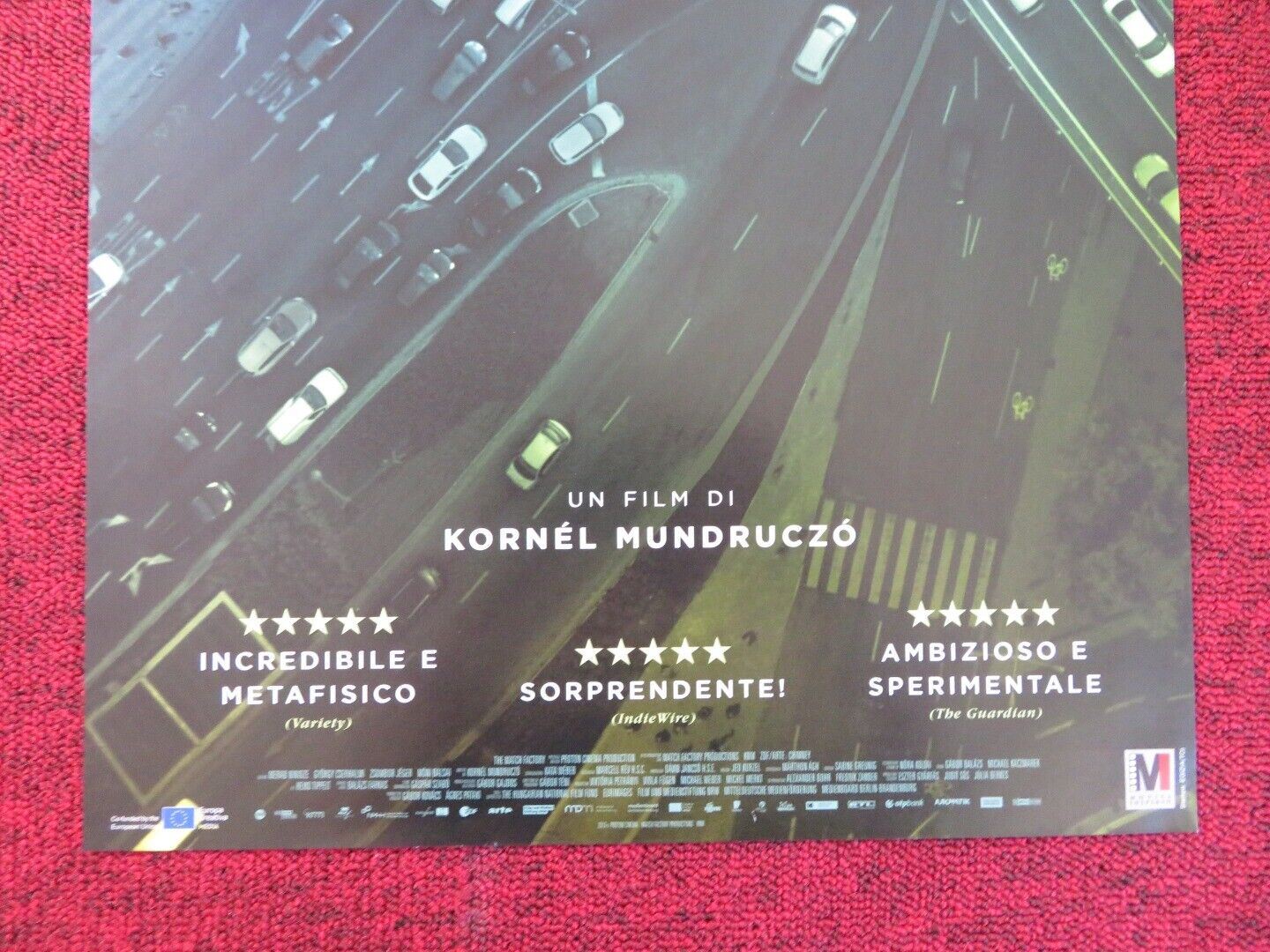 JUPITER'S MOON ITALIAN LOCANDINA (27.5"x13") POSTER KORNEL MUNDRUCZO 2017 Rendezvous Cinema Movie posters