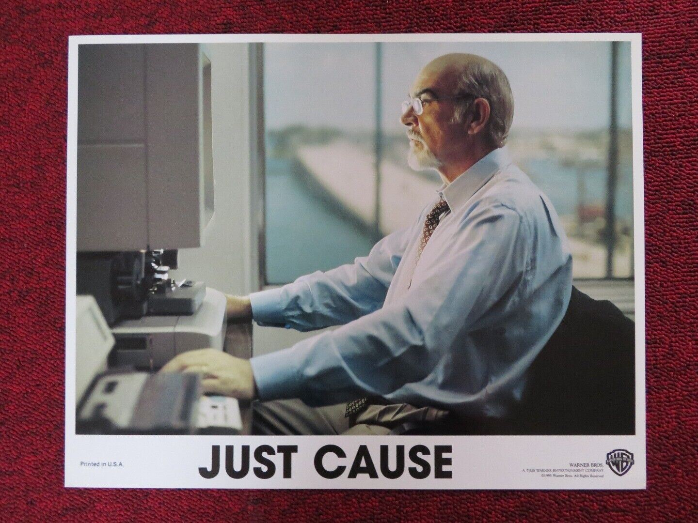 JUST CAUSE - C US LOBBY CARD SEAN CONNERY 1995 Movie posters