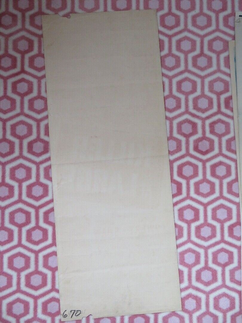 KILLER AT LARGE US INSERT (14"x 36") POSTER ANABEL SHAW ROBERT LOWERY 1947 Movie posters