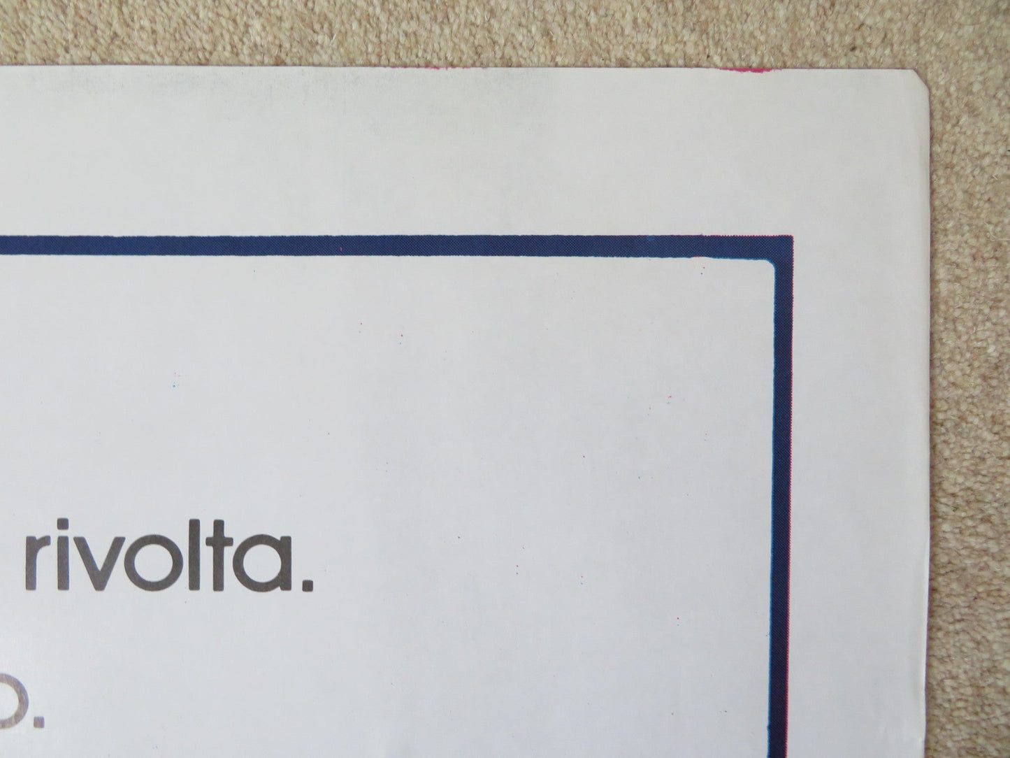 KING DAVID ITALIAN 2 FOGLIO POSTER RICHARD GERE EDWARD WOODWARD 1985 Rendezvous Cinema Movie posters