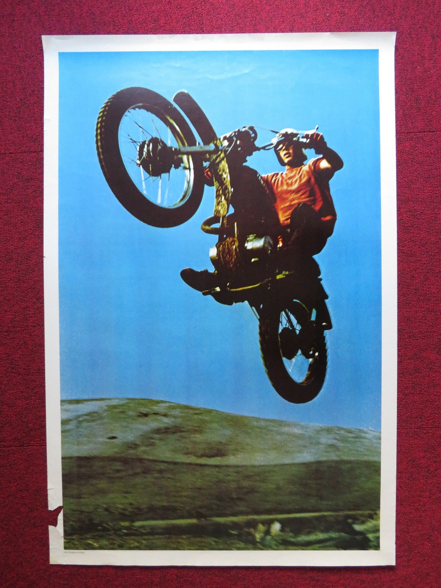 KITTENS IN BOX / MOTORBIKE CANADIAN POSTER - 2 SIDED POSTER Rendezvous Cinema Movie posters