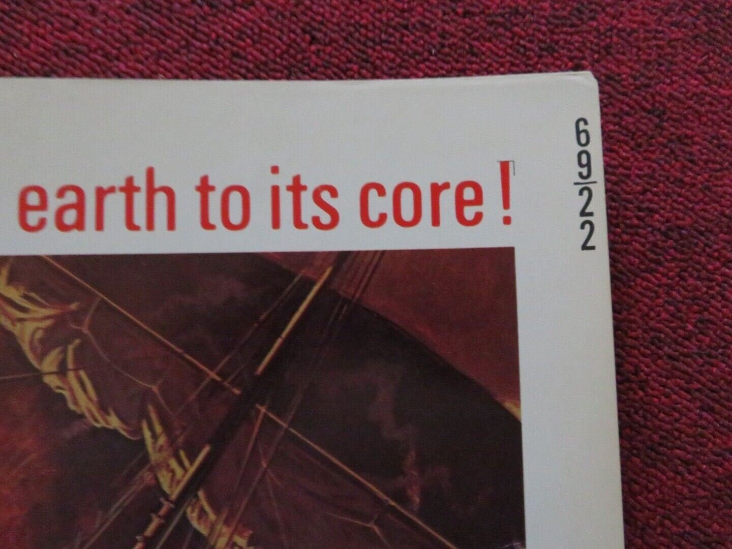 KRAKATOA EAST OF JAVA US HALF SHEET (22"x 28") POSTER DIANE BAKER 1969 - Rendezvous Cinema