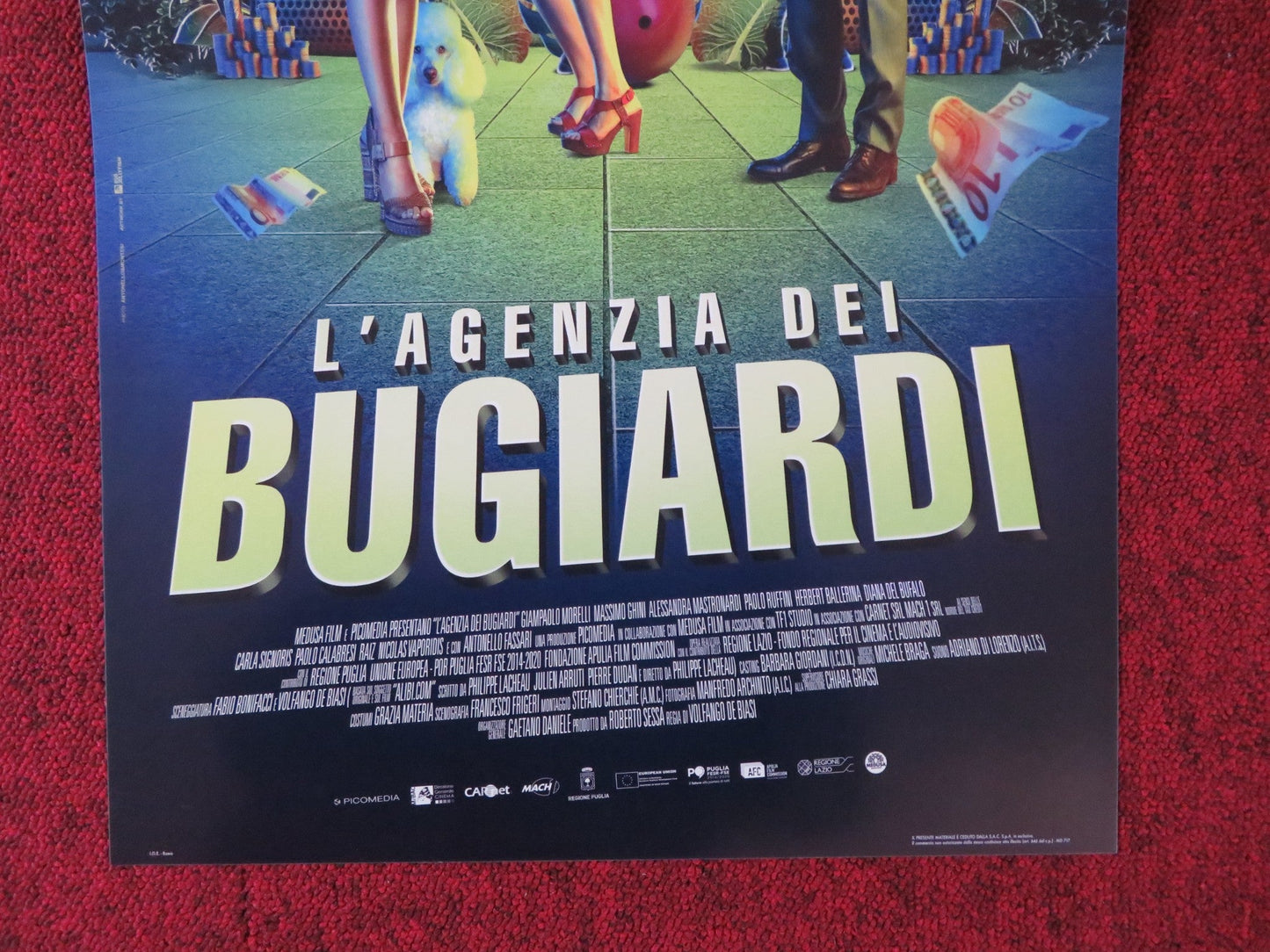L' AGENZIA DEI BUGIARDI ITALIAN LOCANDINA POSTER GIAMPAOLO MORELLI 2019 Rendezvous Cinema Movie posters
