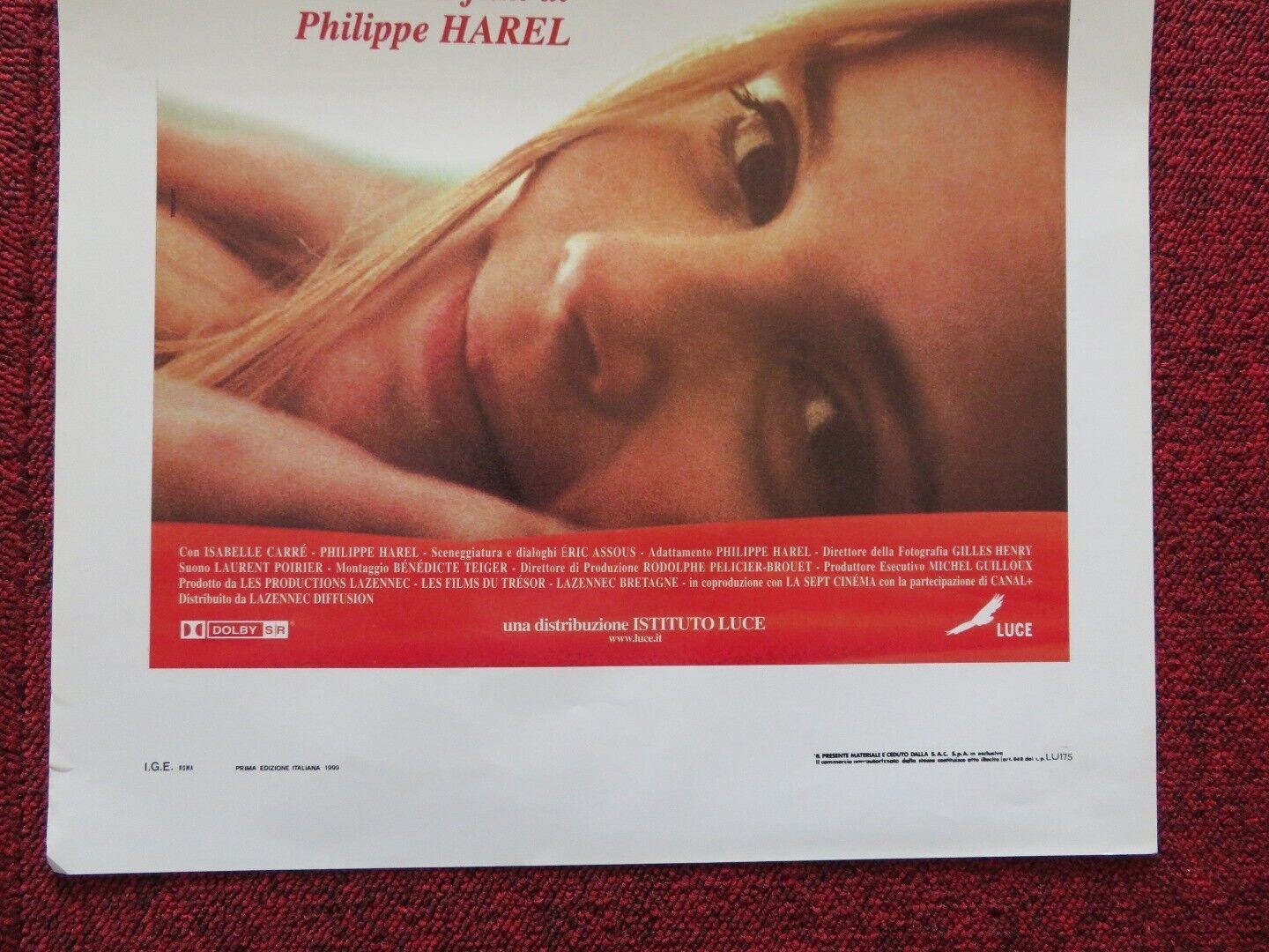 LA DONNA PROIBITA / the banned woman ITALIAN LOCANDINA (27.5"x13") POSTER 1999 - Rendezvous Cinema