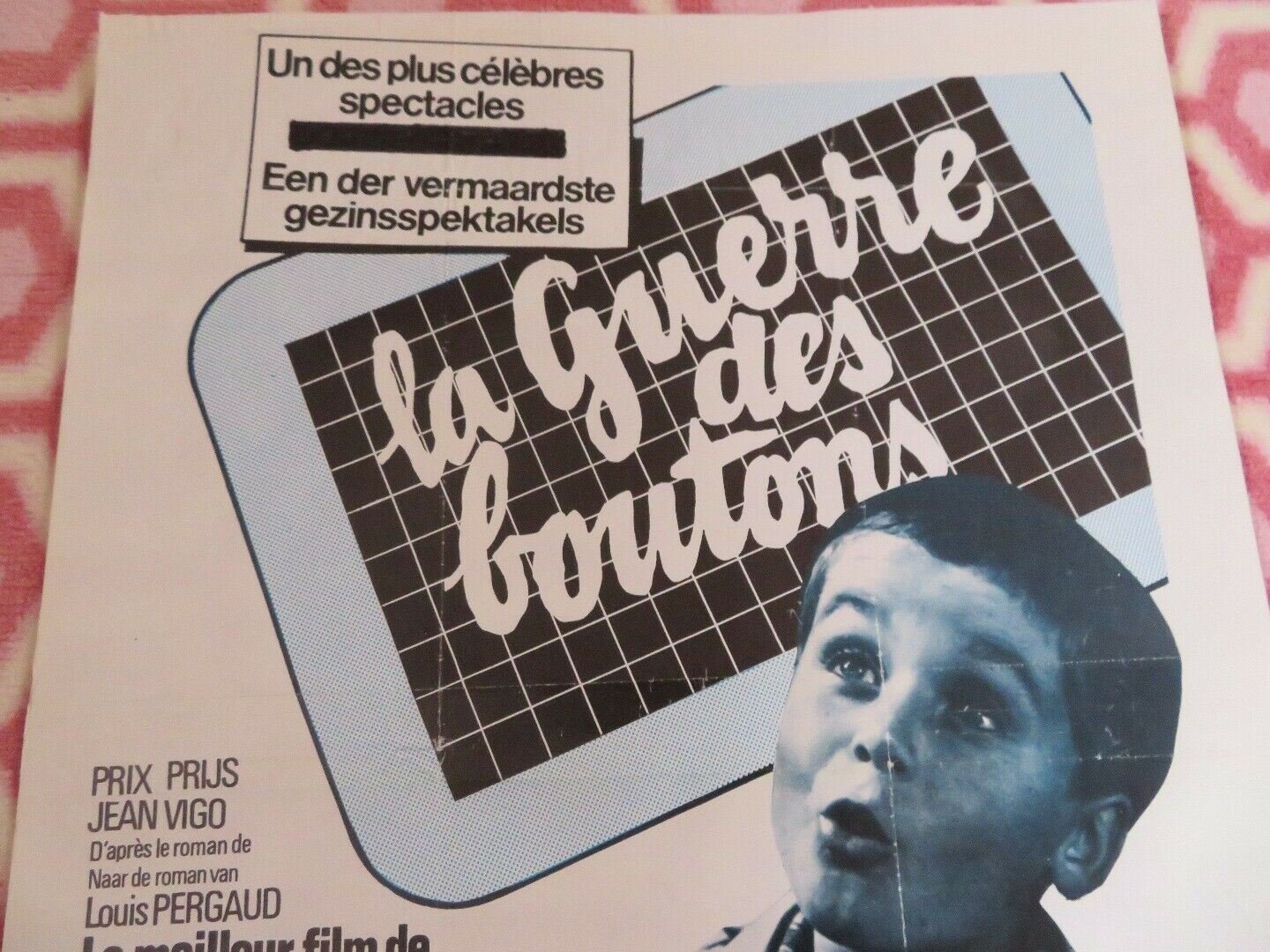 LA GUERRE DES BOUTONS/ WAR OF THE BUTTONS BELGIUM (19.5"x 14.5")POSTER 1962 Movie posters