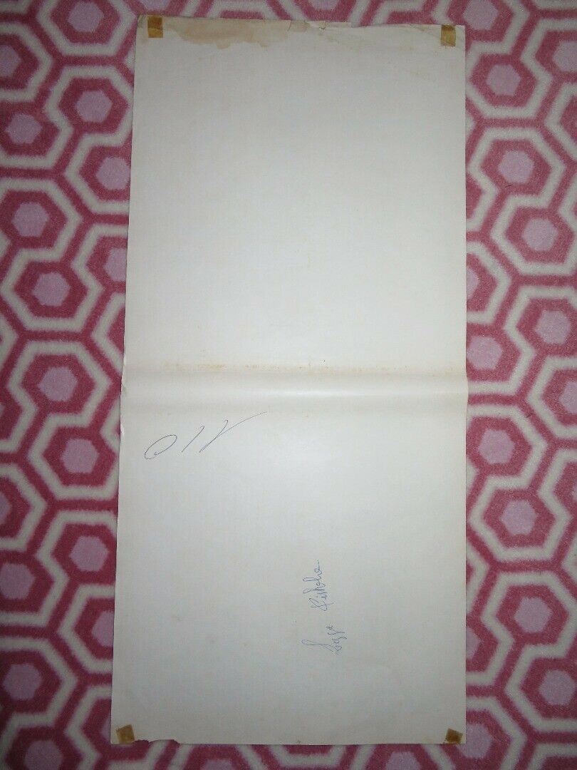 LA LEGGE DELLA PISTOLA ITALIAN LOCANDINA (27.5"x13") POSTER DISNEY 1964 Movie posters