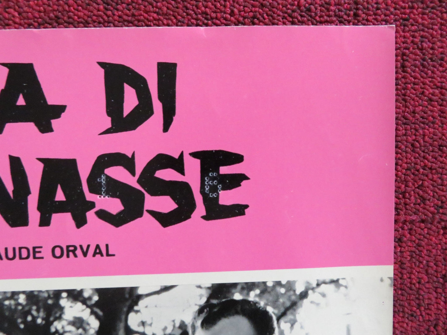 LA RAPINA DI MONTPARNASSE - D ITALIAN FOTOBUSTA POSTER FERNANDEL B. LAAGE 1964 Rendezvous Cinema Movie posters