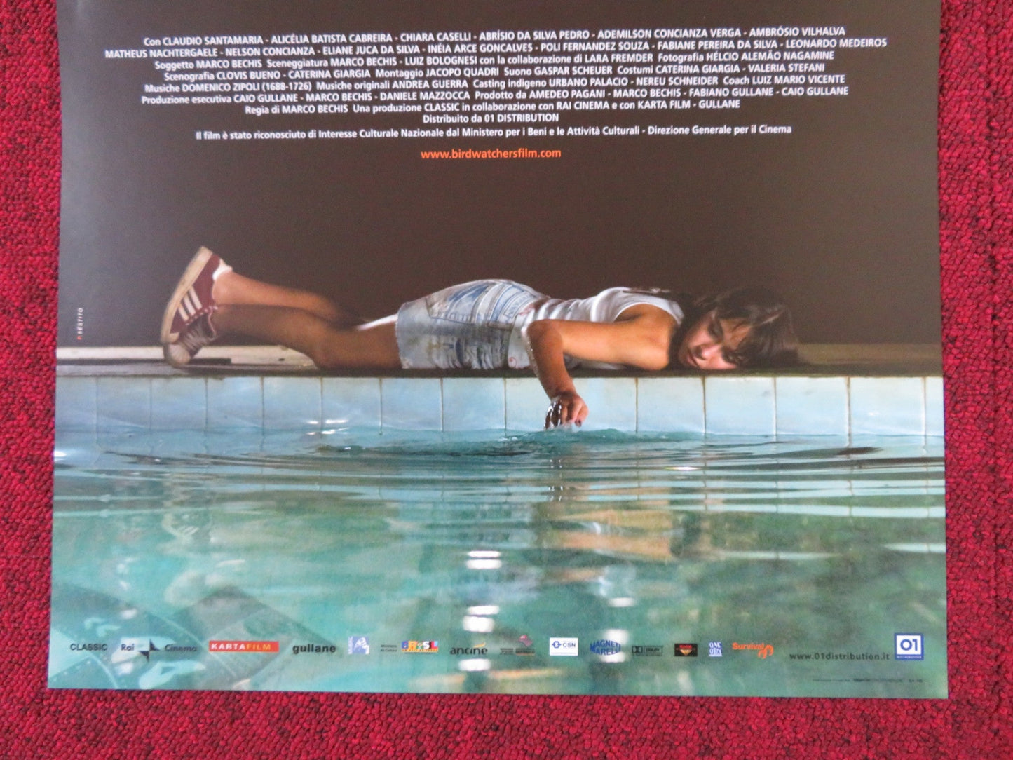 LA TERRA DEGLI UOMINI ROSSI ITALIAN LOCANDINA POSTER CLAUDIO SANTAMARIA 2008 Rendezvous Cinema Movie posters