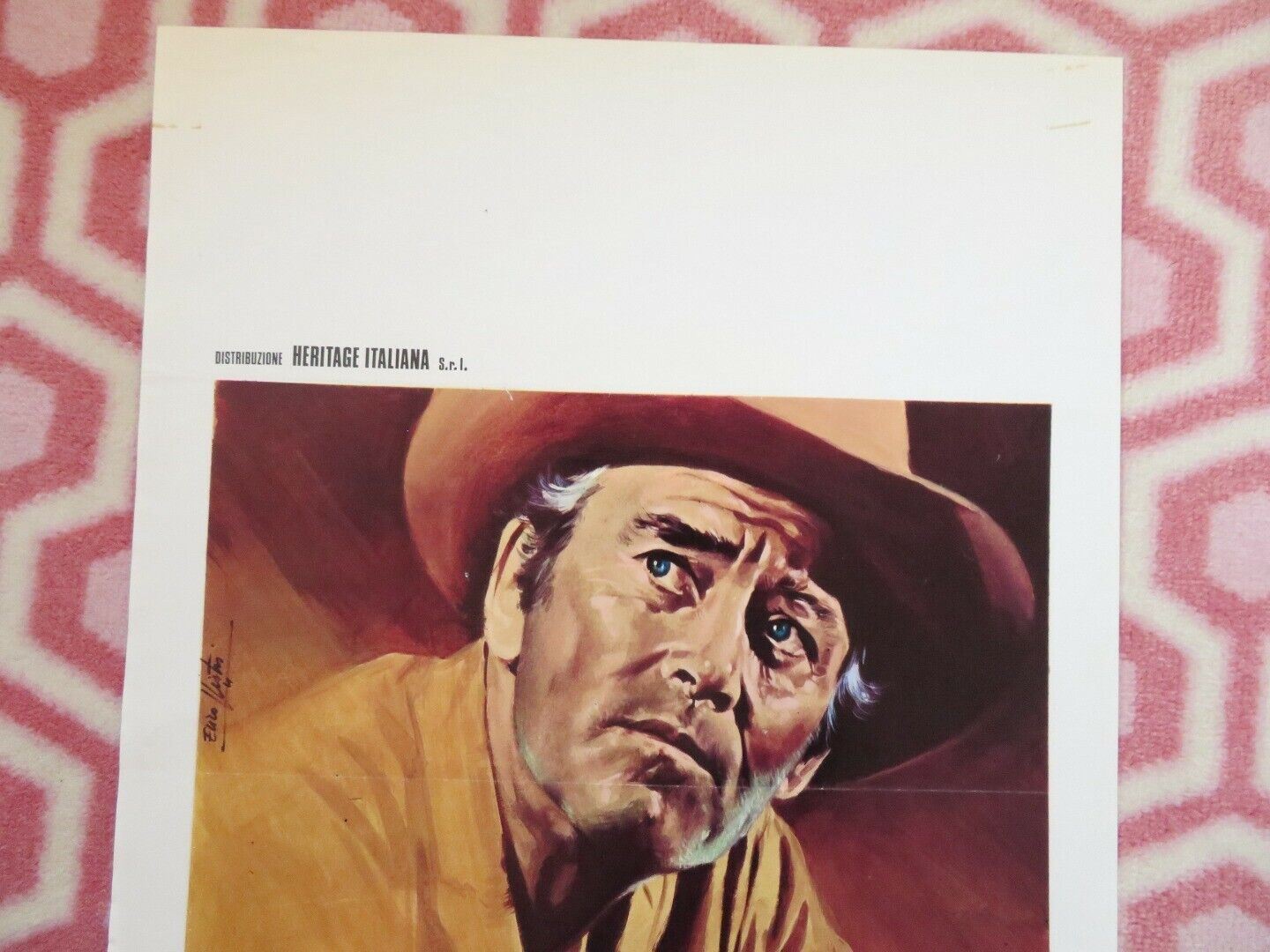 LA VALLE LUNGA ITALIAN LOCANDINA (27.5"x12") POSTER HENRY FONDA STEINBECK 1973 - Rendezvous Cinema