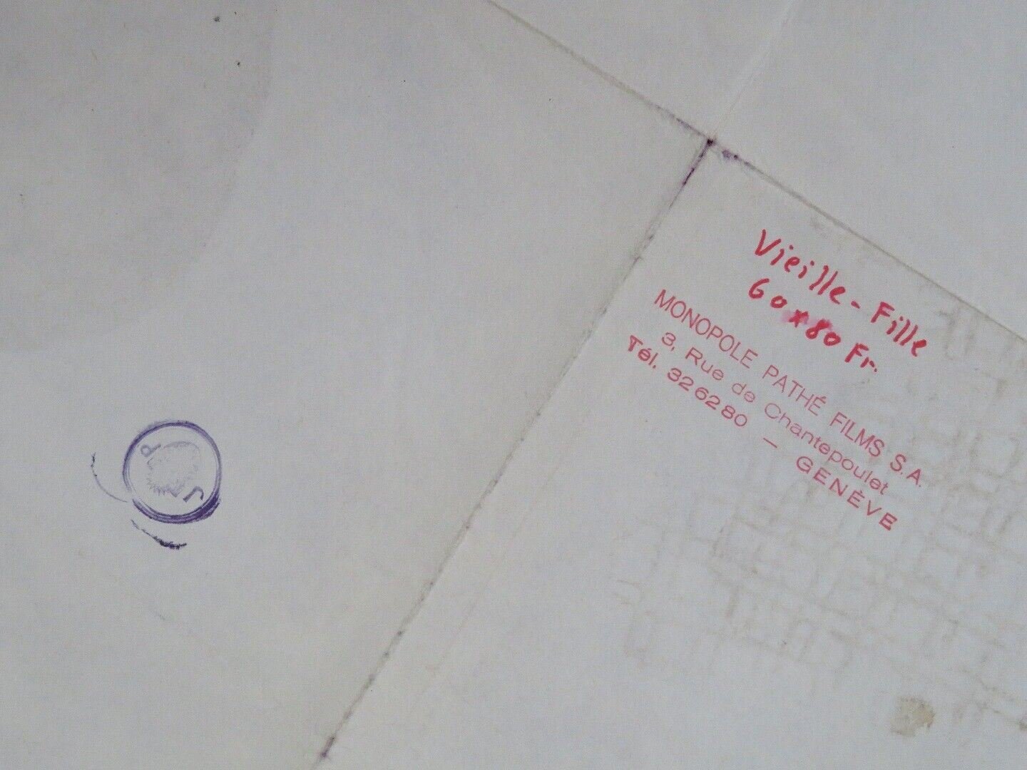 LA VIELLE FILLE/ THE OLD MAID FRENCH (23.5" x 31.5) POSTER ANNIE GIRARDOT 1972 Movie posters