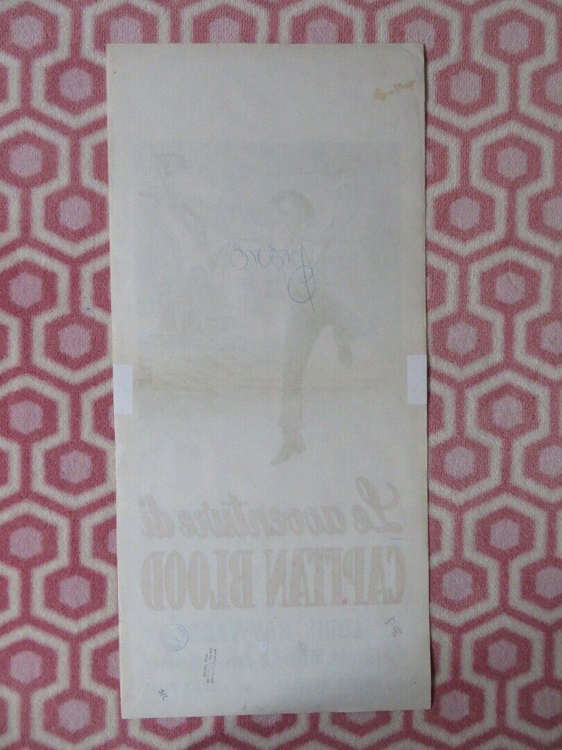 LE AVVENTURE DI CAPITAN BLOOD ITALIAN LOCANDINA (27.5"x13") POSTER 1959 Movie posters