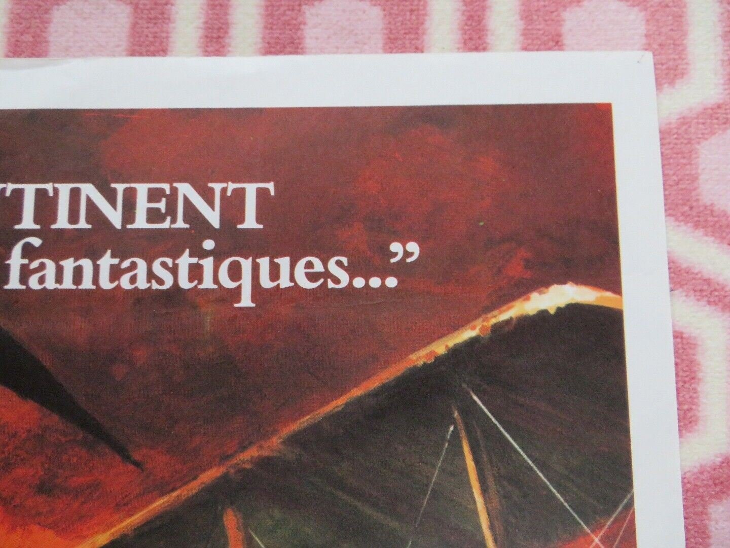 LE CONTINENT DUBLIE/ The Land That Time Forgot FRENCH(31"X 23.5") ROLLED POSTER Movie posters