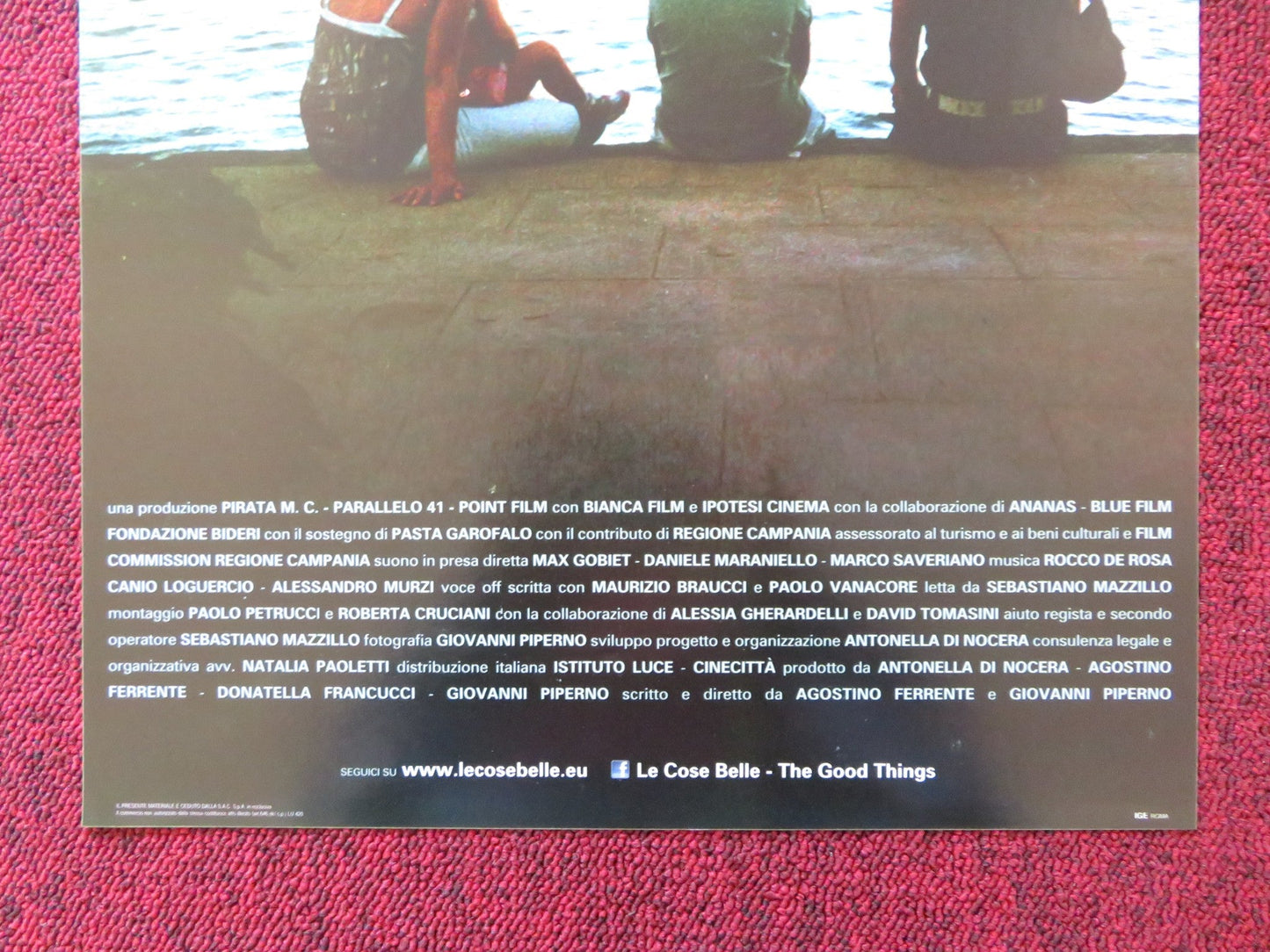 LE COSO BELLE ITALIAN LOCANDINA POSTER FABIO RIPPA ADELE SERRA 2012 Rendezvous Cinema Movie posters