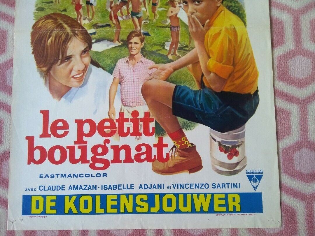 LE PETIT BOUGNAT BELGIUM (21.5"x14") POSTER CLAUDE AMAZAN ISABELLE ADJANI 1970 Movie posters