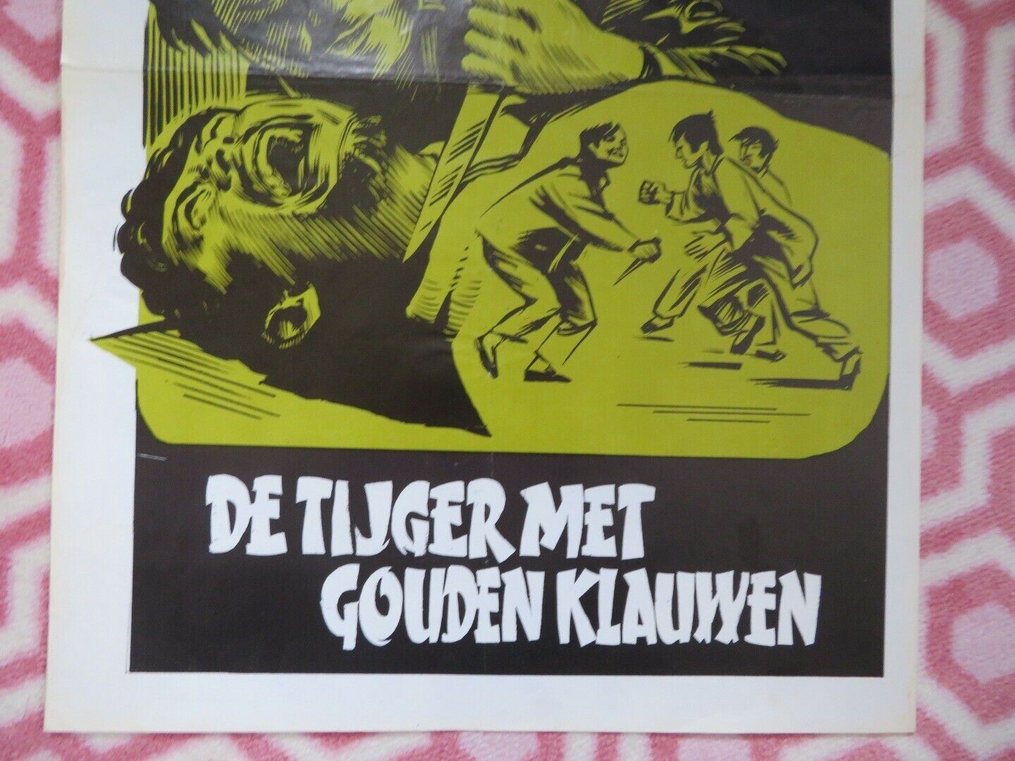 LE TIGRE AUX GRIFFESD'OR/ Da mi tan BELGIUM (21"x14") POSTER CHARLIE CHIN - Rendezvous Cinema