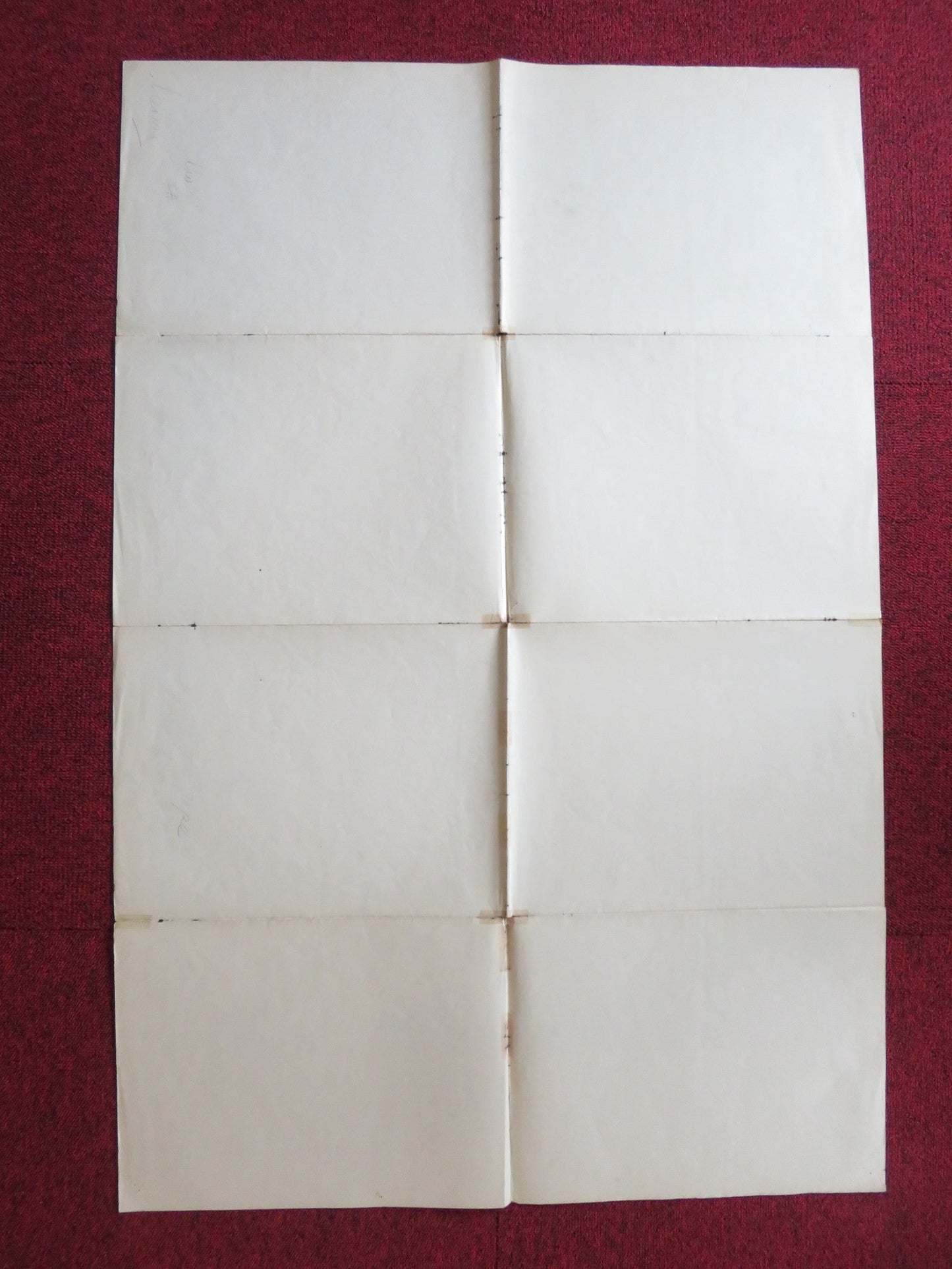 LENNY FOLDED US ONE SHEET POSTER DUSTIN HOFFMAN VALERIE PERRINE 1974 Rendezvous Cinema Movie posters