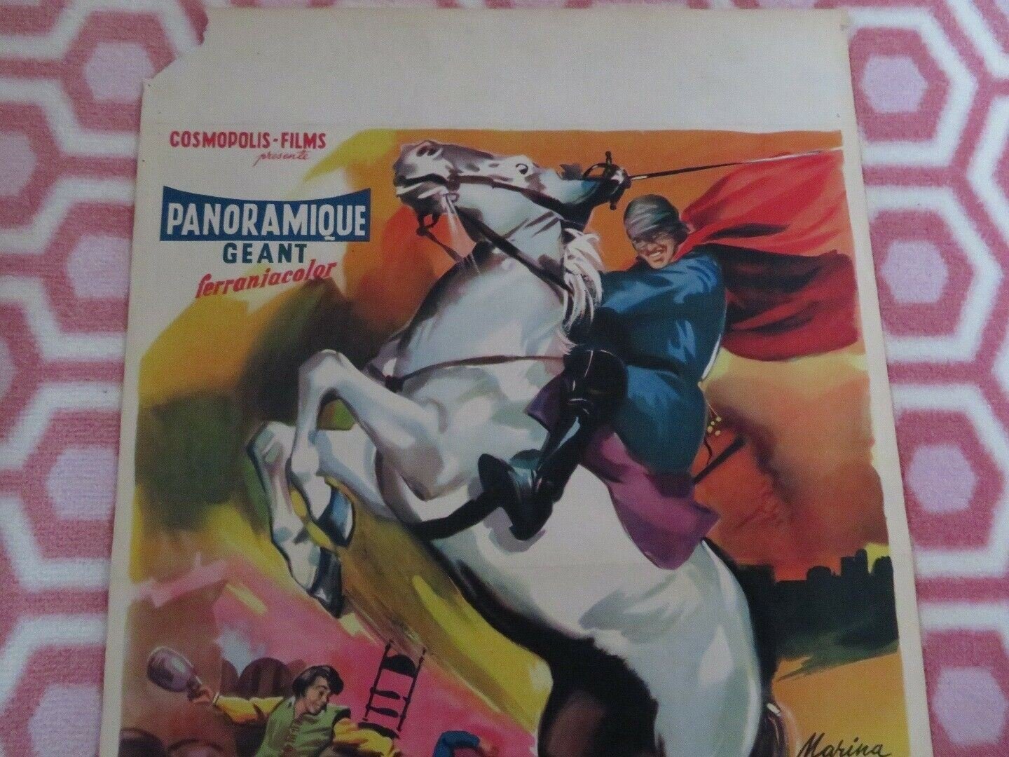 L'EPEE DE LA VENGEANCE/ Il cavaliere dalla spada nera BELGIUM (21"x 14") POSTER Movie posters