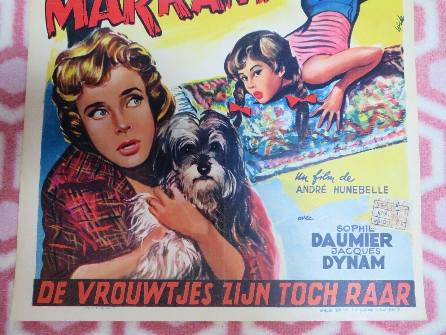 LES FEMMES SONT MARRANTES / Women Are Talkative Funny BELGIUM (21.5"x14) POSTER Movie posters
