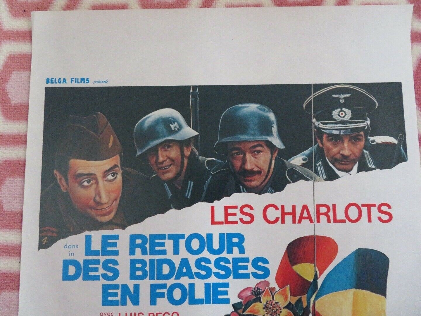 LES RETOUR DES BIDASSES EN FOLIE/ Rookies Run Amok 2 BELGIUM (21"x 14") POSTER Movie posters