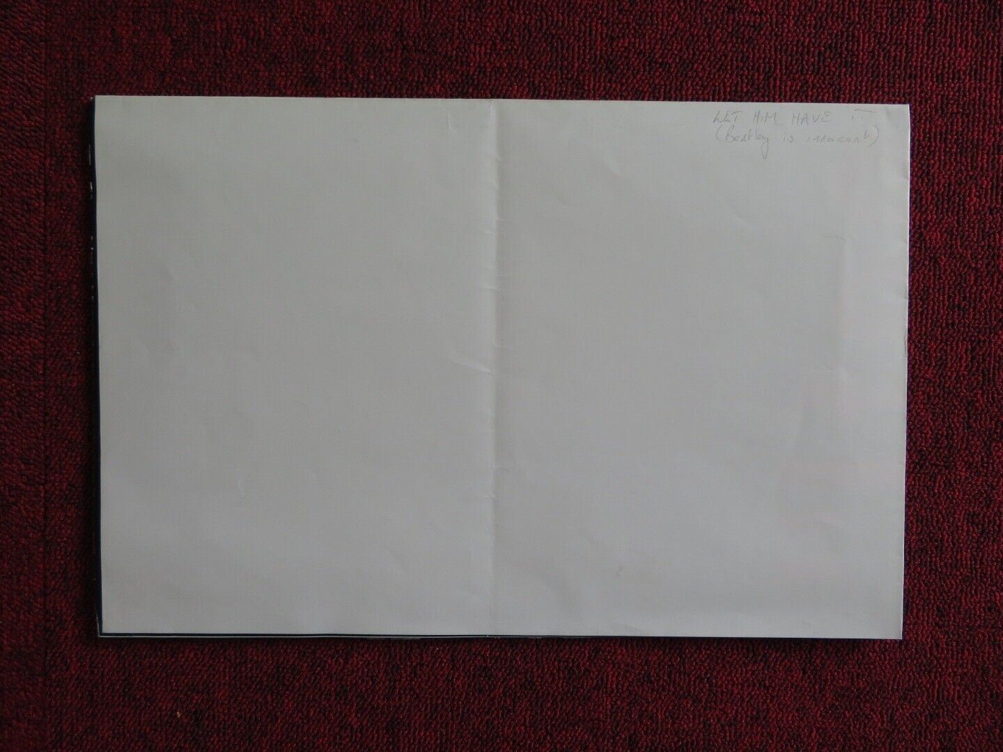 LET HIM HAVE IT UK QUAD POSTER CHRISTOPHER ECCLESTON TOM COURTENAY 1991 Movie posters