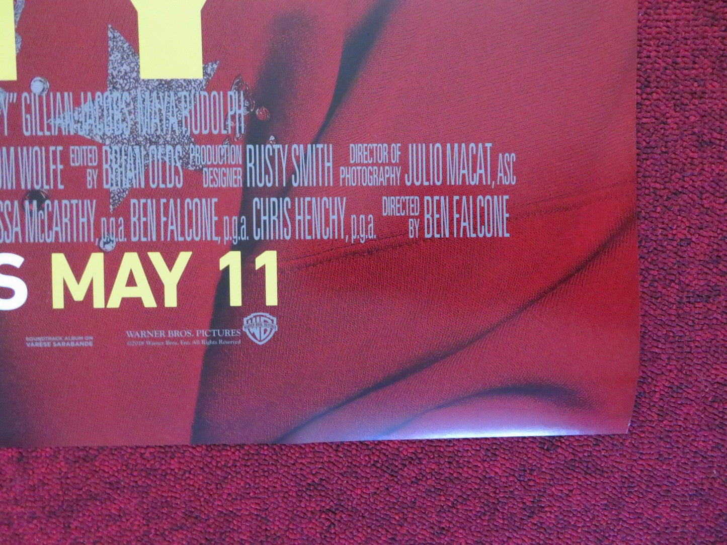 LIFE OF THE PARTY US ONE SHEET ROLLED POSTER MELISSA MCCARTHY 2018 Rendezvous Cinema Movie posters