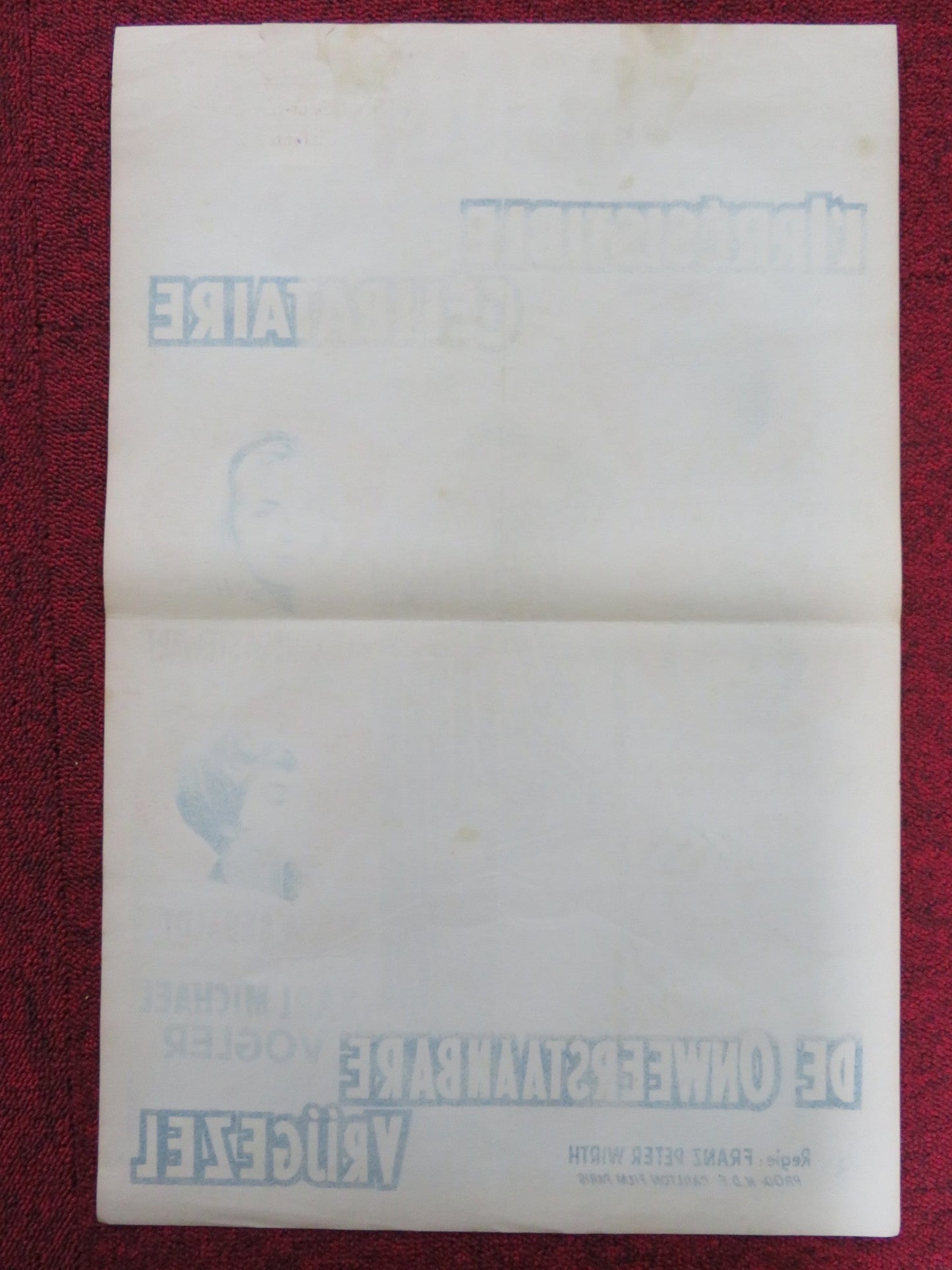 L'IRRESISTIBLE CELIBATAIRE BELGIUM POSTER KARL MICHAEL VOGLER PREVOST 1963 Rendezvous Cinema Movie posters