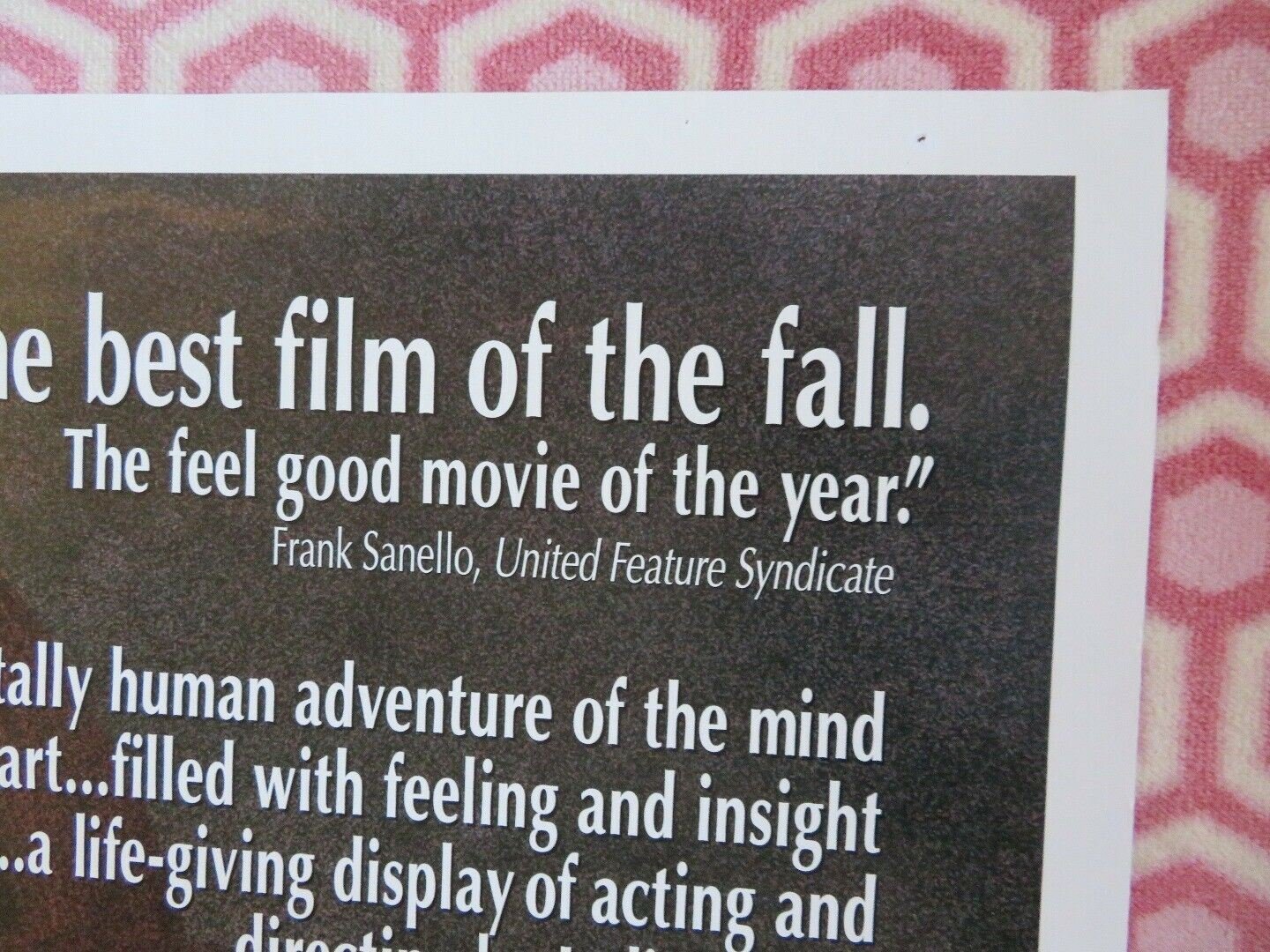 LITTLE MAN TATE US ONE SHEET ROLLED POSTER JODIE FOSTER DIANE WIEST 1991 Movie posters