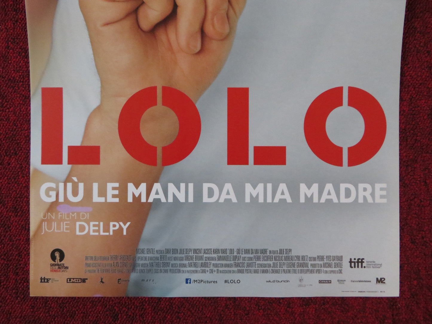 LOLO ITALIAN LOCANDINA POSTER DANY BOON JULIE DELPY 2015 Rendezvous Cinema Movie posters