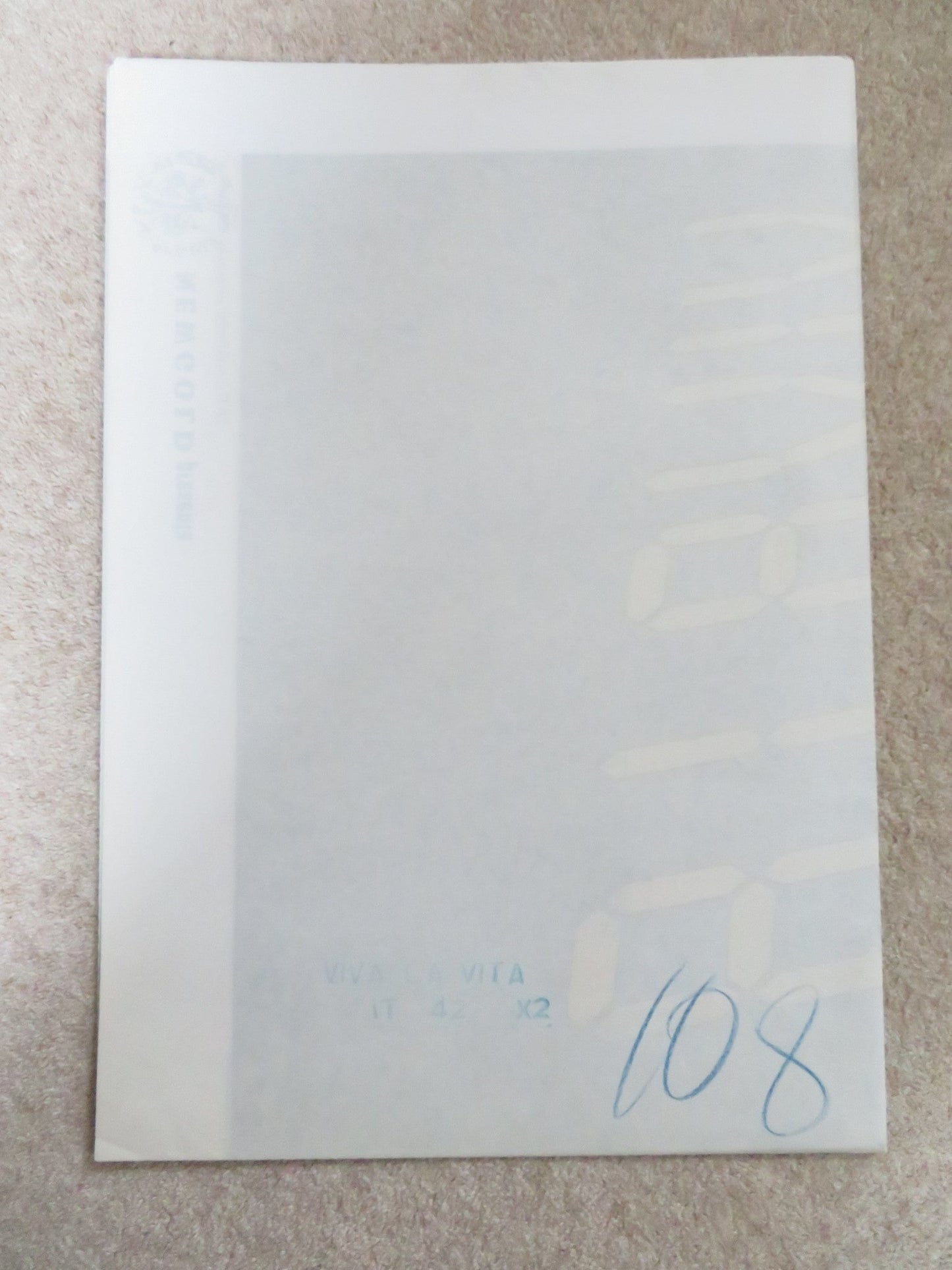 LONG LIVE LIFE ITALIAN 2 FOGLIO POSTER CHARLOTTE RAMPLING MICHEL PICCOLI 1984 Rendezvous Cinema Movie posters