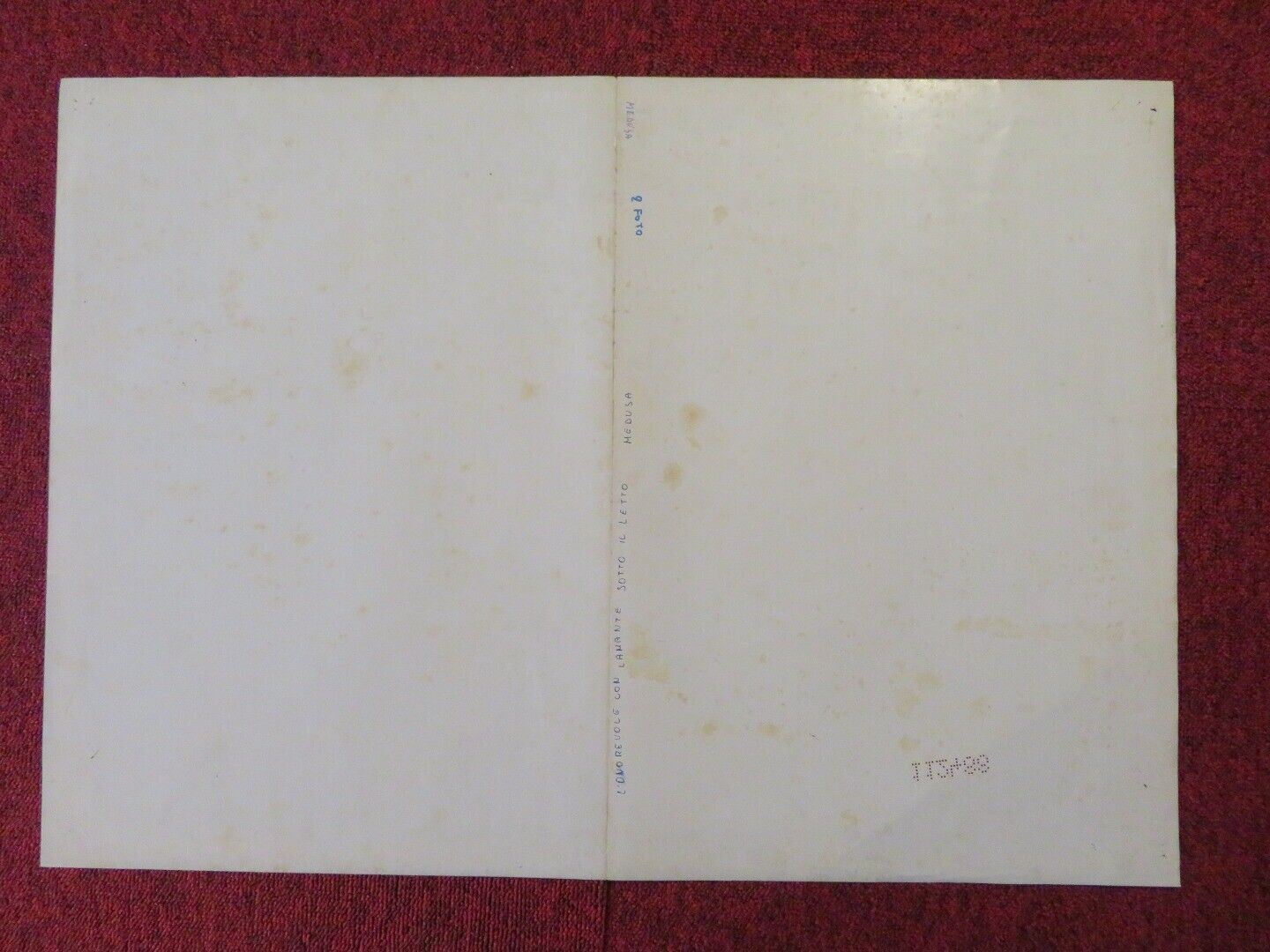 L'ONOREVOLE CON LAMANTE SOTTO IL LETTO ITALIAN FOTOBUSTA POSTER LINO BANFI 1981 Movie posters