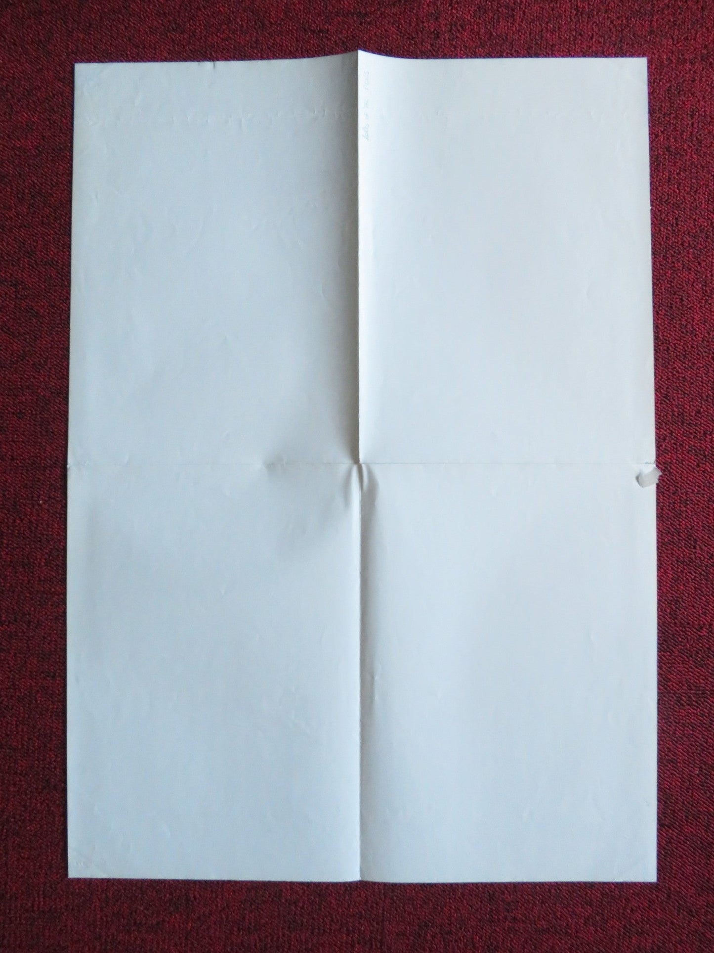 LORD OF THE FLIES VHS VIDEO POSTER FOLDED HARRY HOOK 1990 Rendezvous Cinema Movie posters