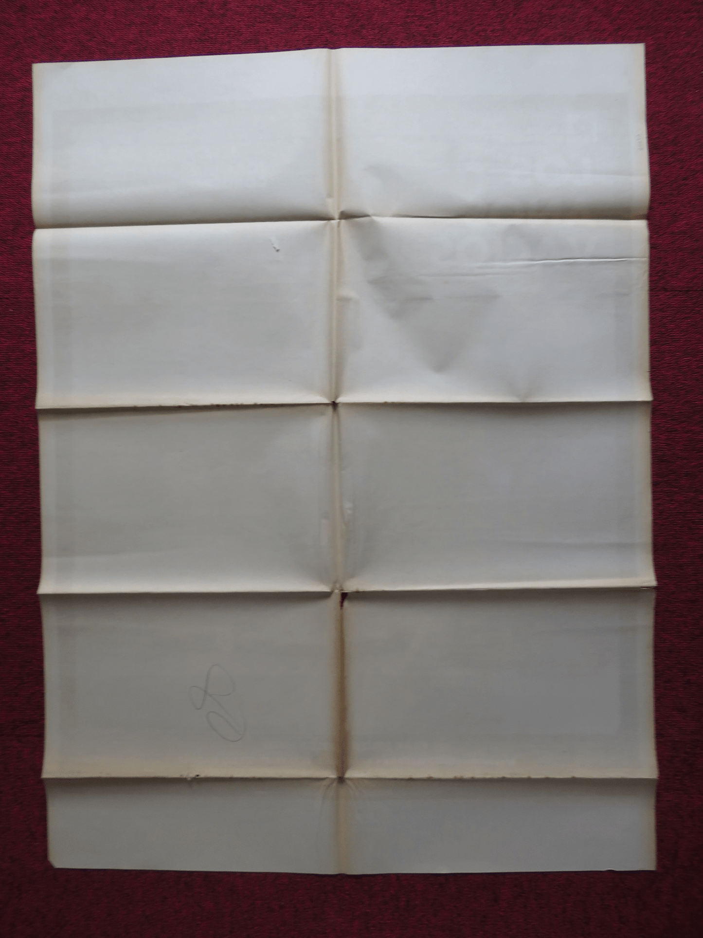 LOS ANOS VACIOS FOLDED MEXICAN POSTER ELSA AGUIRRE JOAQUIN CORDERO 1970 Rendezvous Cinema Movie posters