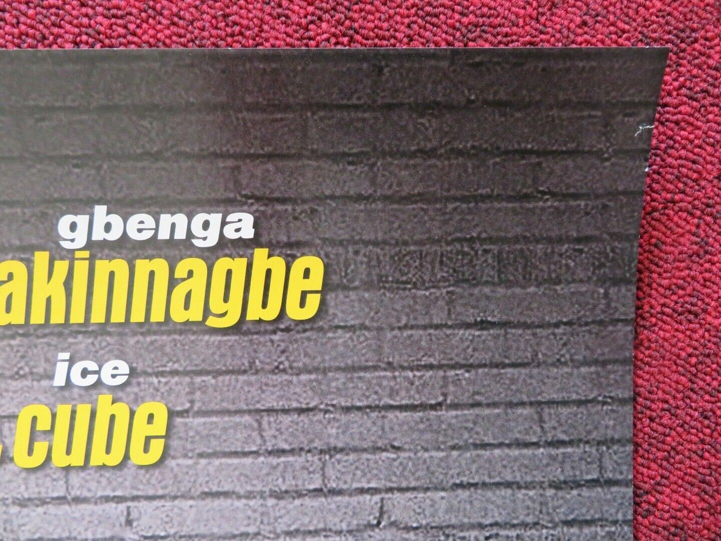 LOTTERY TICKET US ONE SHEET ROLLED POSTER SHAD MOSS BRANDON T.JACKSON 2010 Movie posters