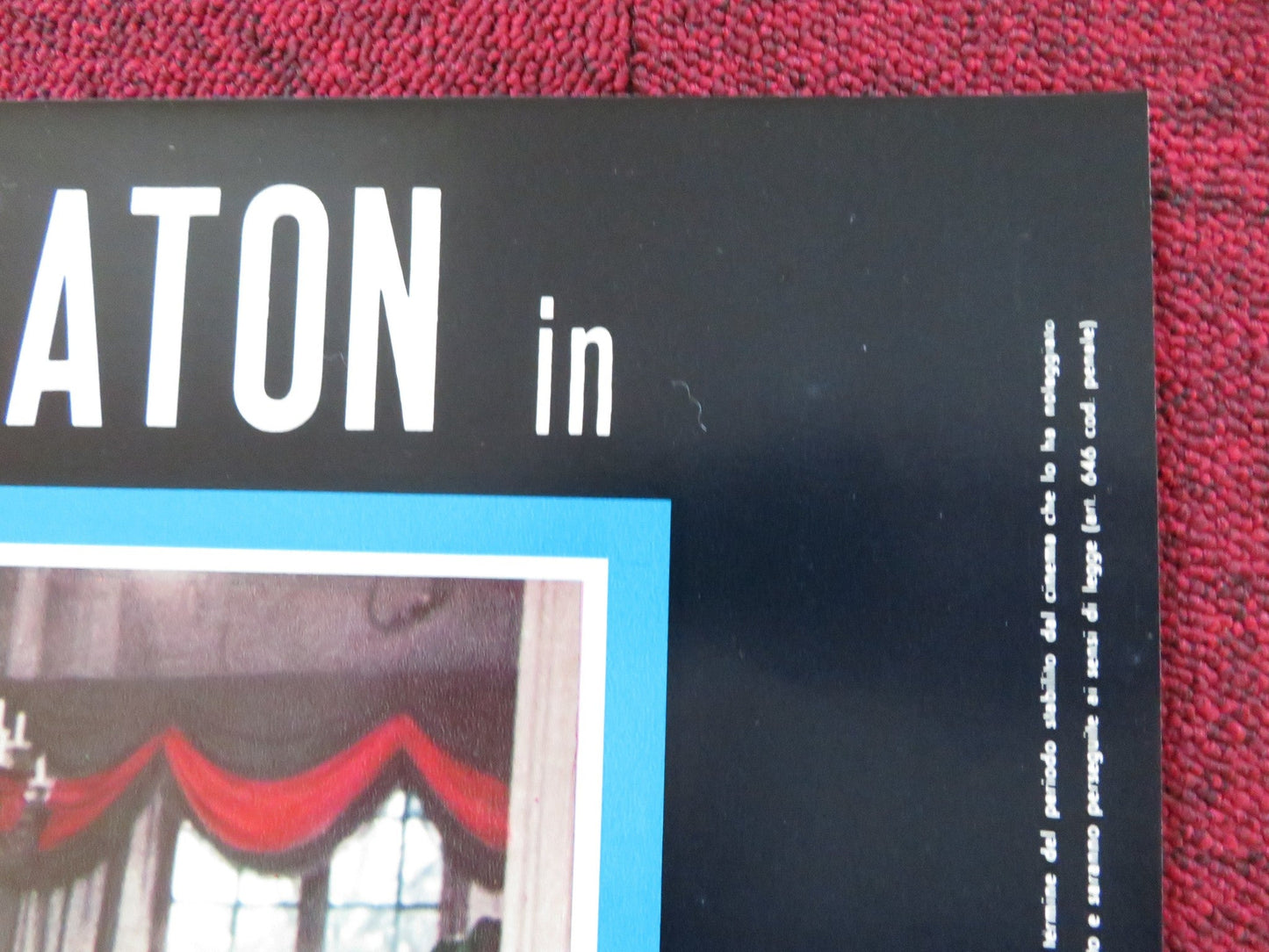 LOVE AND DEATH - B ITALIAN FOTOBUSTA POSTER WOODY ALLEN DIANE KEATON 1975 Rendezvous Cinema Movie posters