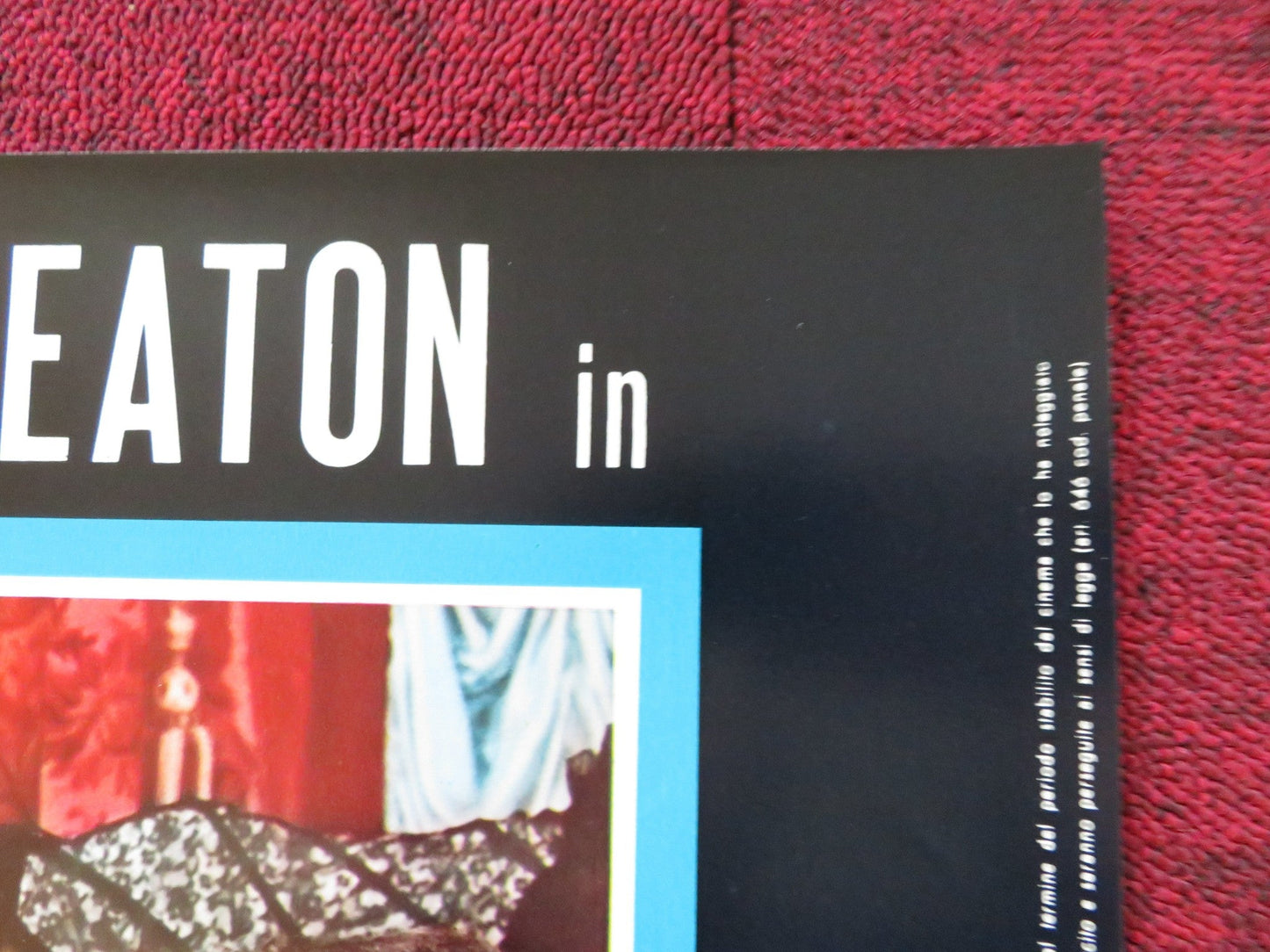 LOVE AND DEATH - E ITALIAN FOTOBUSTA POSTER WOODY ALLEN DIANE KEATON 1975 Rendezvous Cinema Movie posters