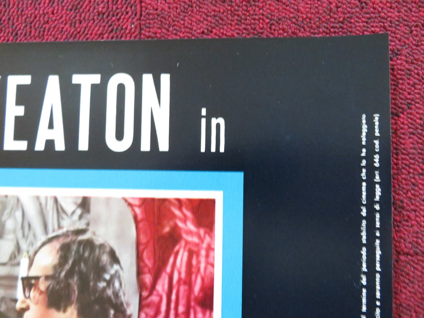 LOVE AND DEATH - H ITALIAN FOTOBUSTA POSTER WOODY ALLEN DIANE KEATON 1975 Rendezvous Cinema Movie posters