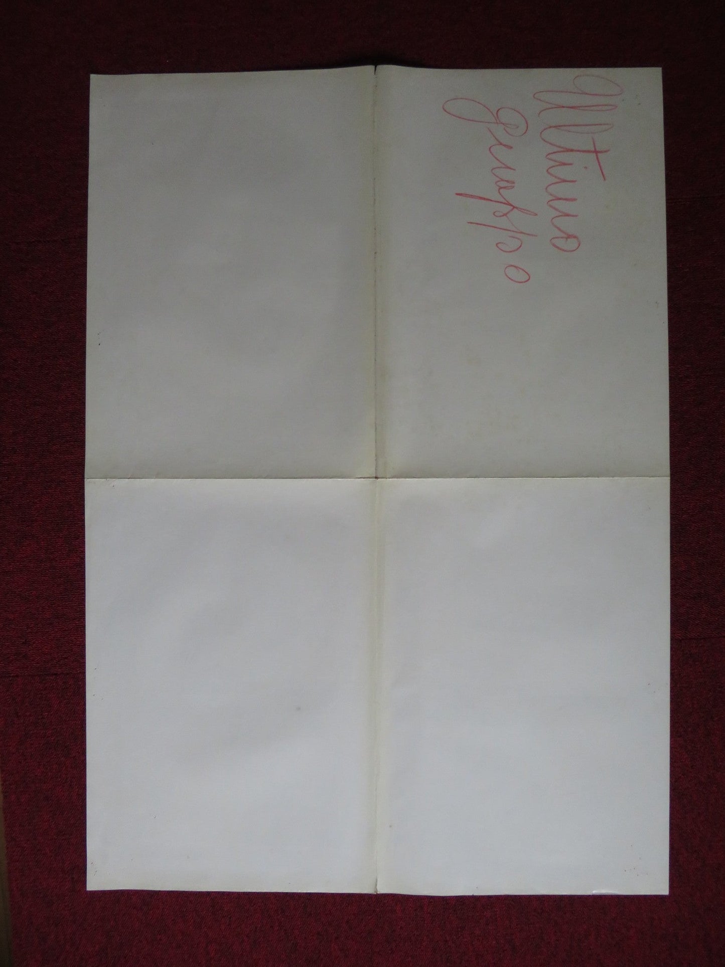 L'ULTIMO GUAPPO ITALIAN FOGLIO POSTER MARIO MEROLA WALTER RICCIARDI 1978 Rendezvous Cinema Movie posters