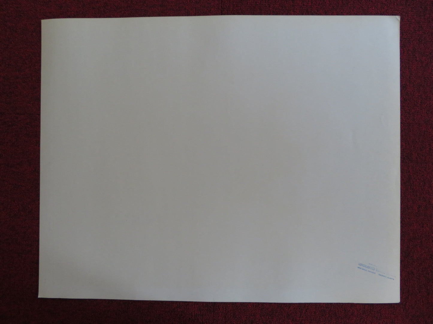 LUNA US HALF SHEET (22"x 28") POSTER JILL CLAYBURGH MATTHEW BARRY 1979 Rendezvous Cinema Movie posters